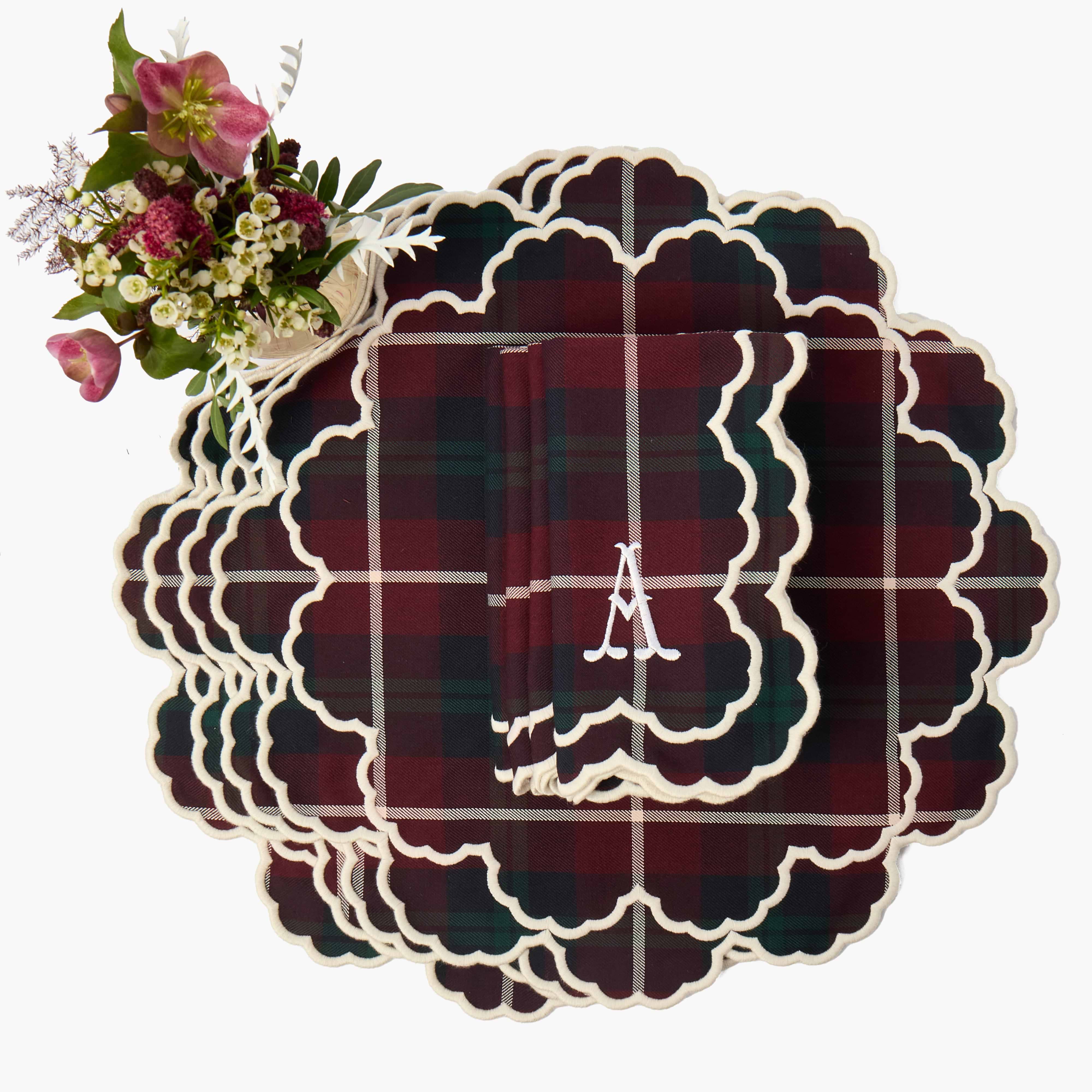 Lily Tartan Placemats (Set of 4)
