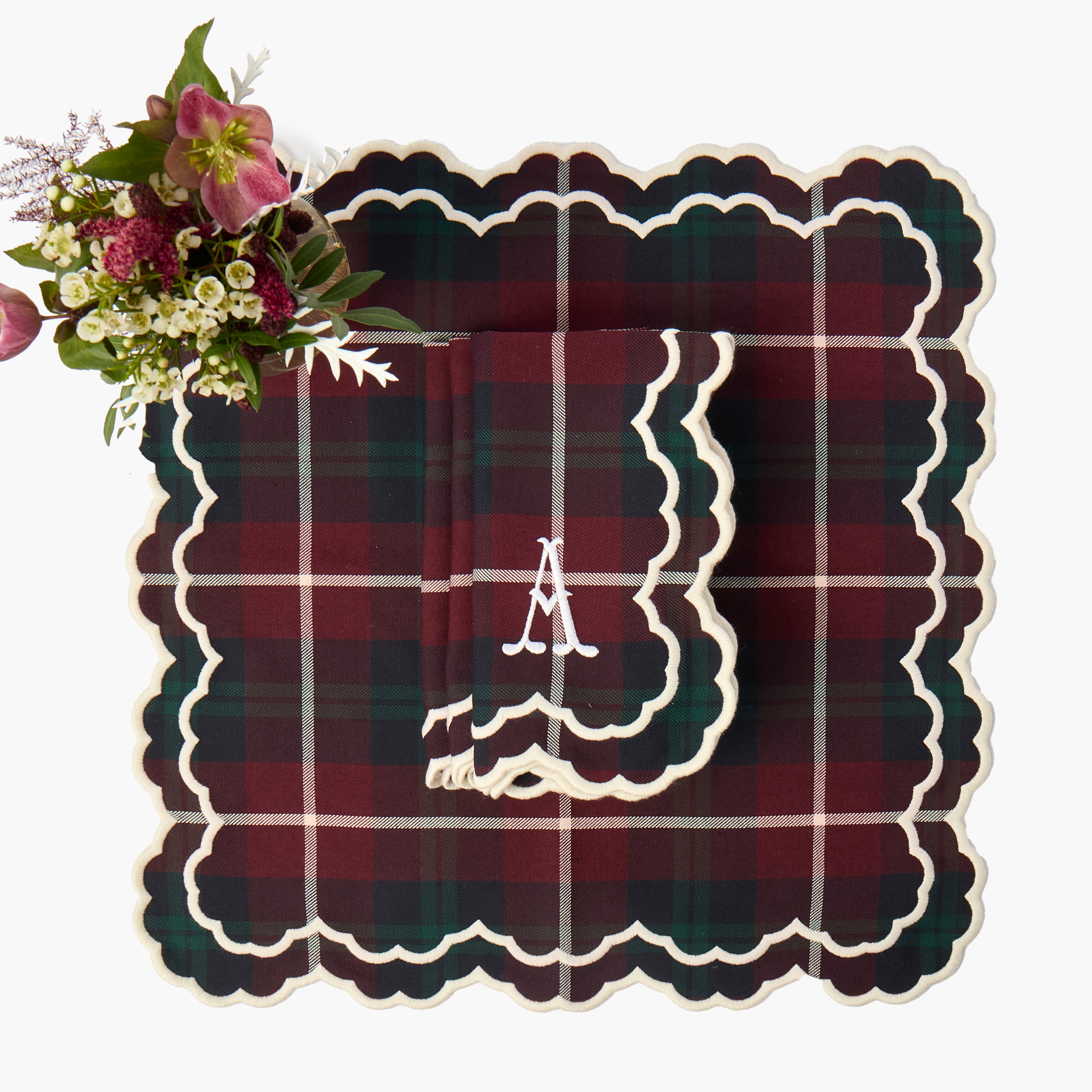 Lily Tartan Napkins (Set of 4)