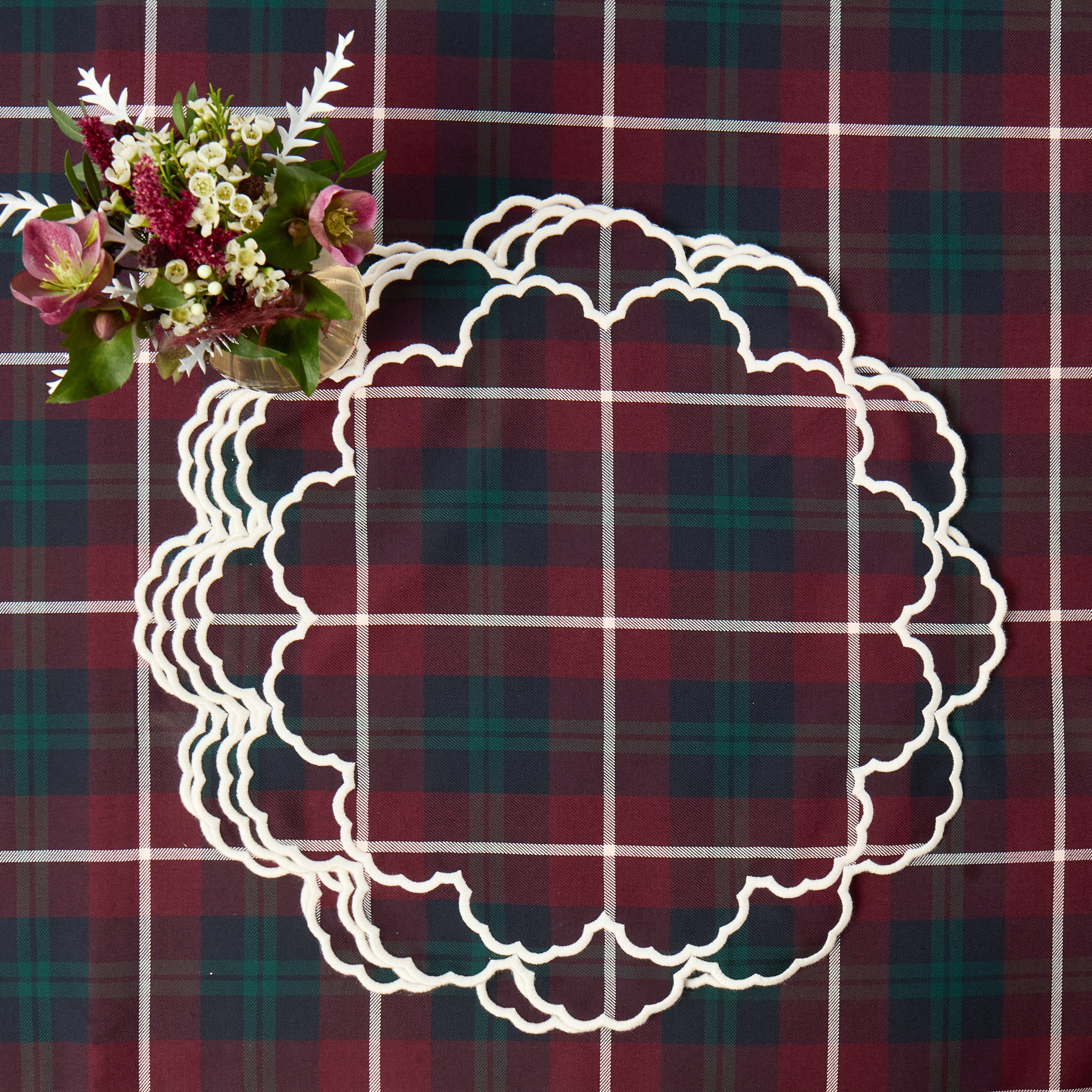 Lily Tartan Placemats (Set of 4)
