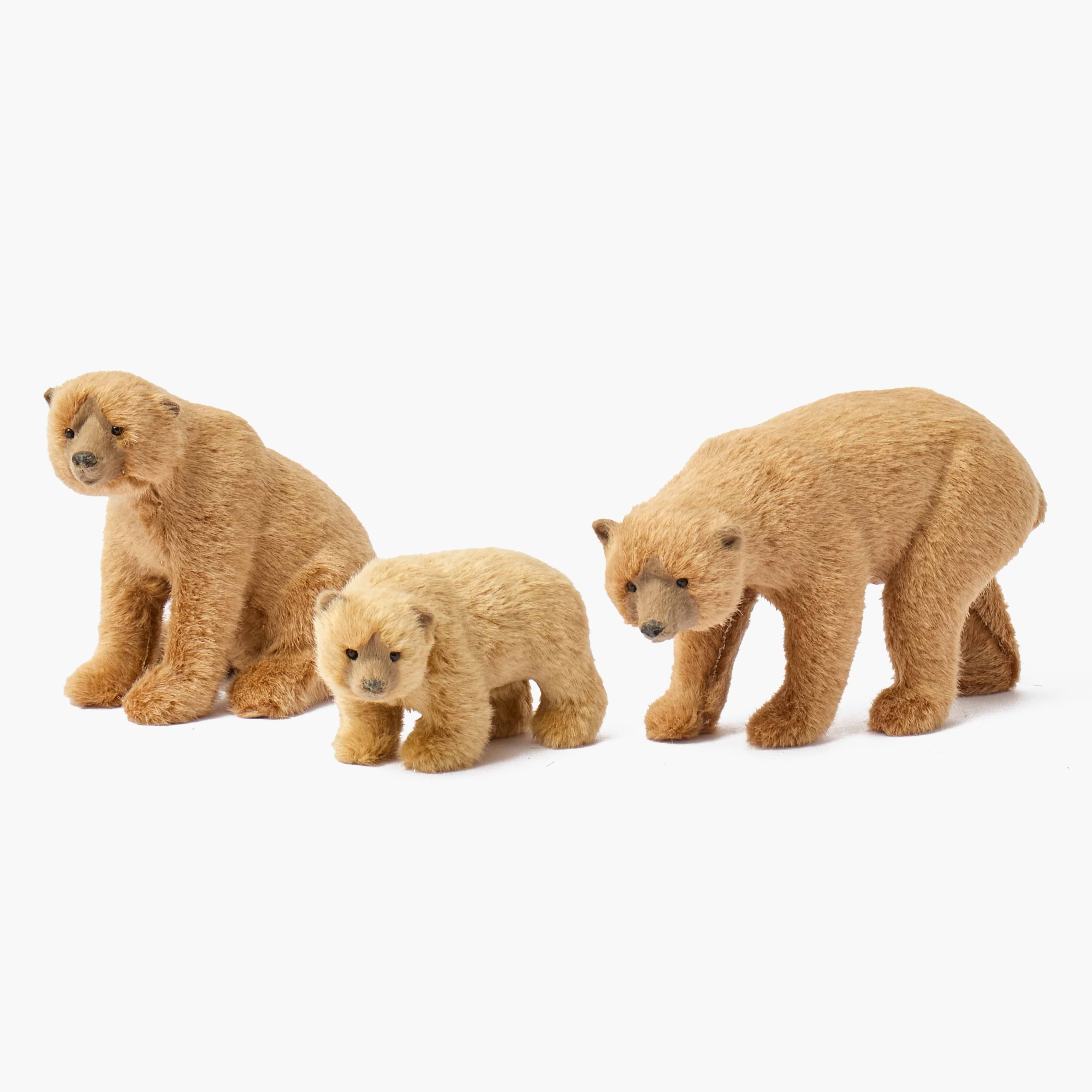 Blonde Alpine Bears (Set of 3)