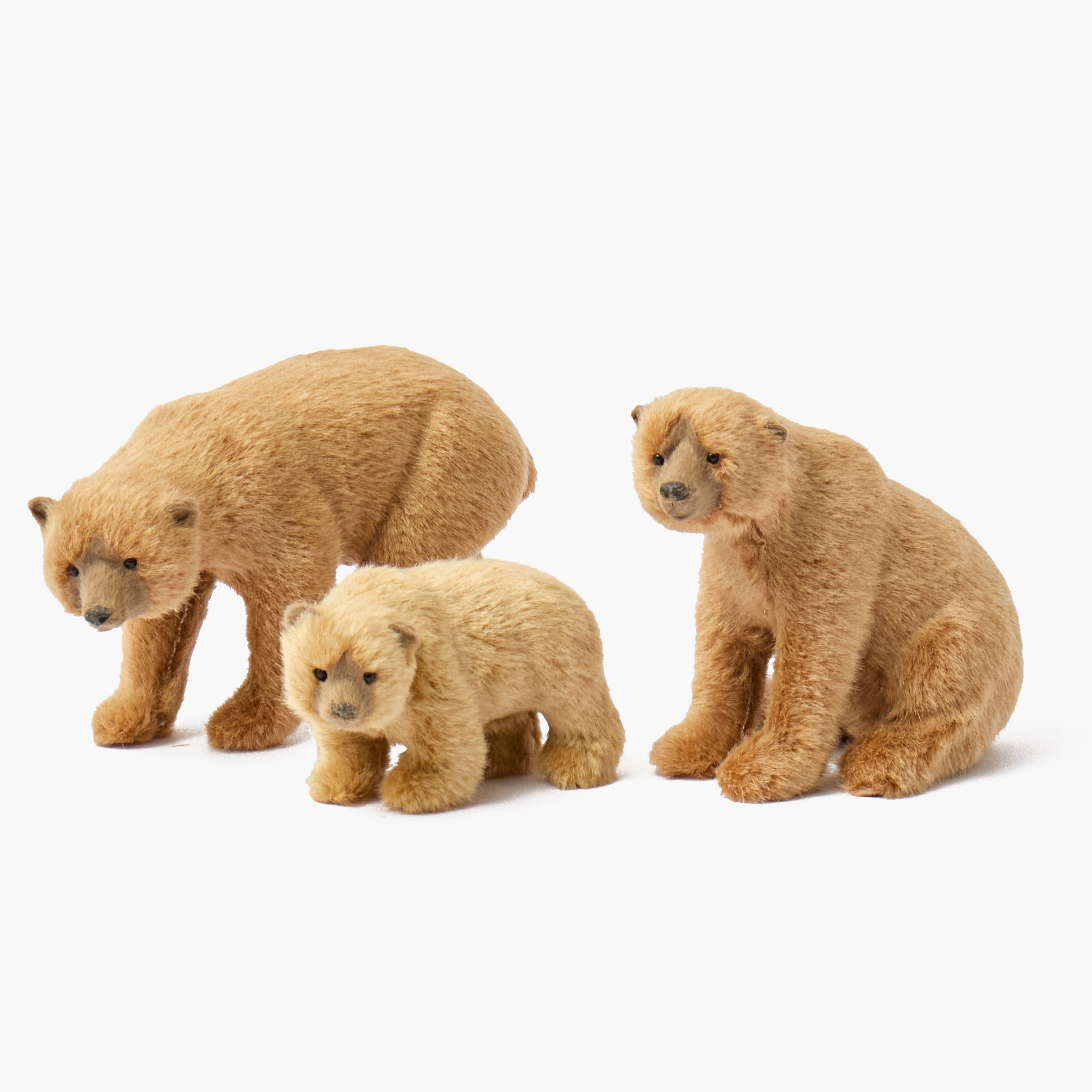 Blonde Alpine Bears (Set of 3)