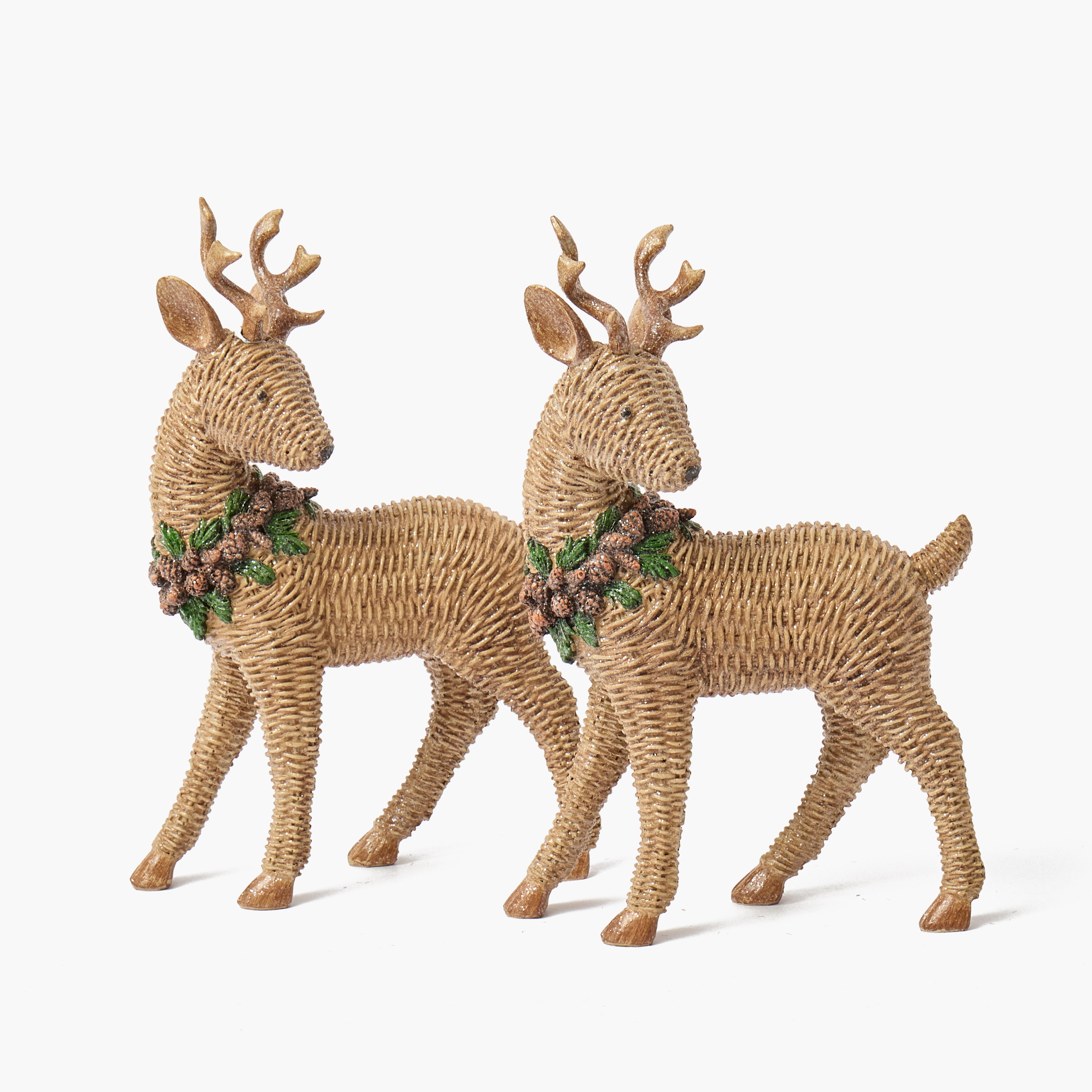 Rattan Deers (Pair)