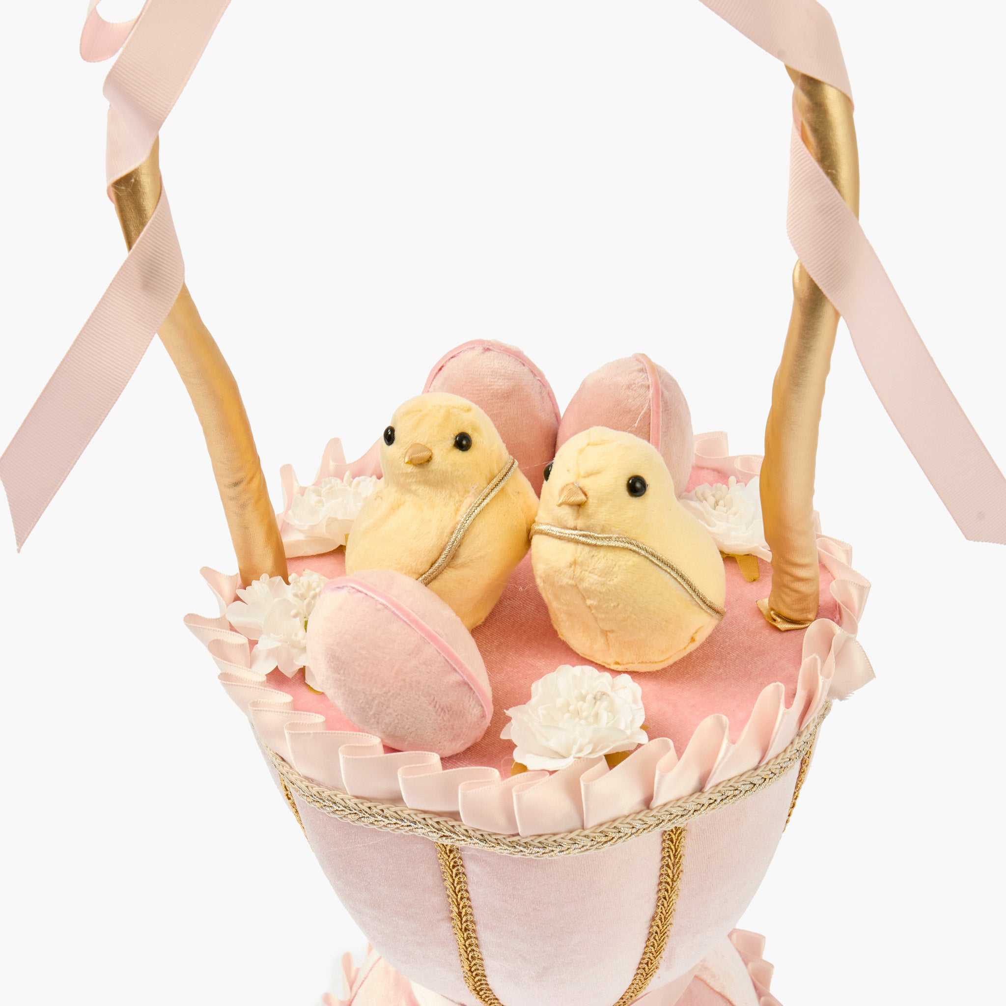 Easter Egg Basket with Chicks