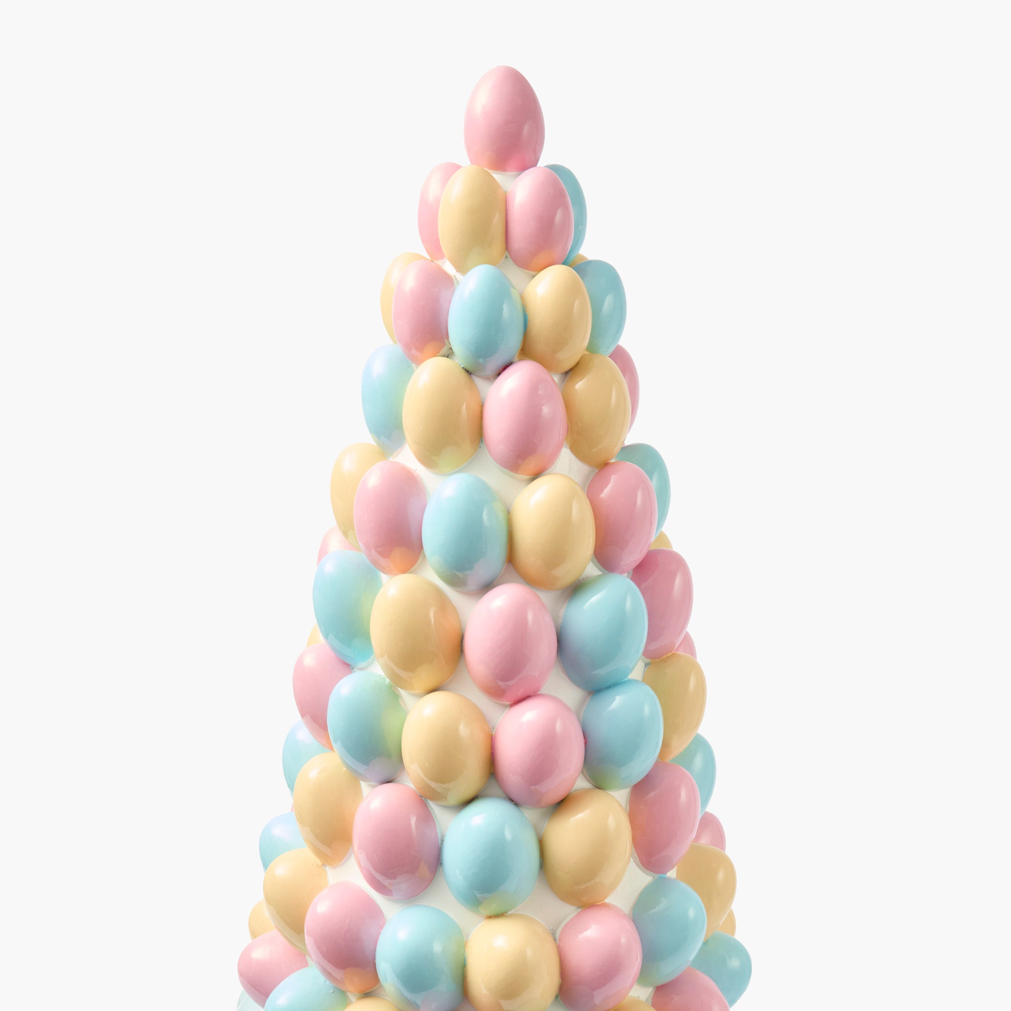 Extra Large Glossed Pastel Easter Egg Tree