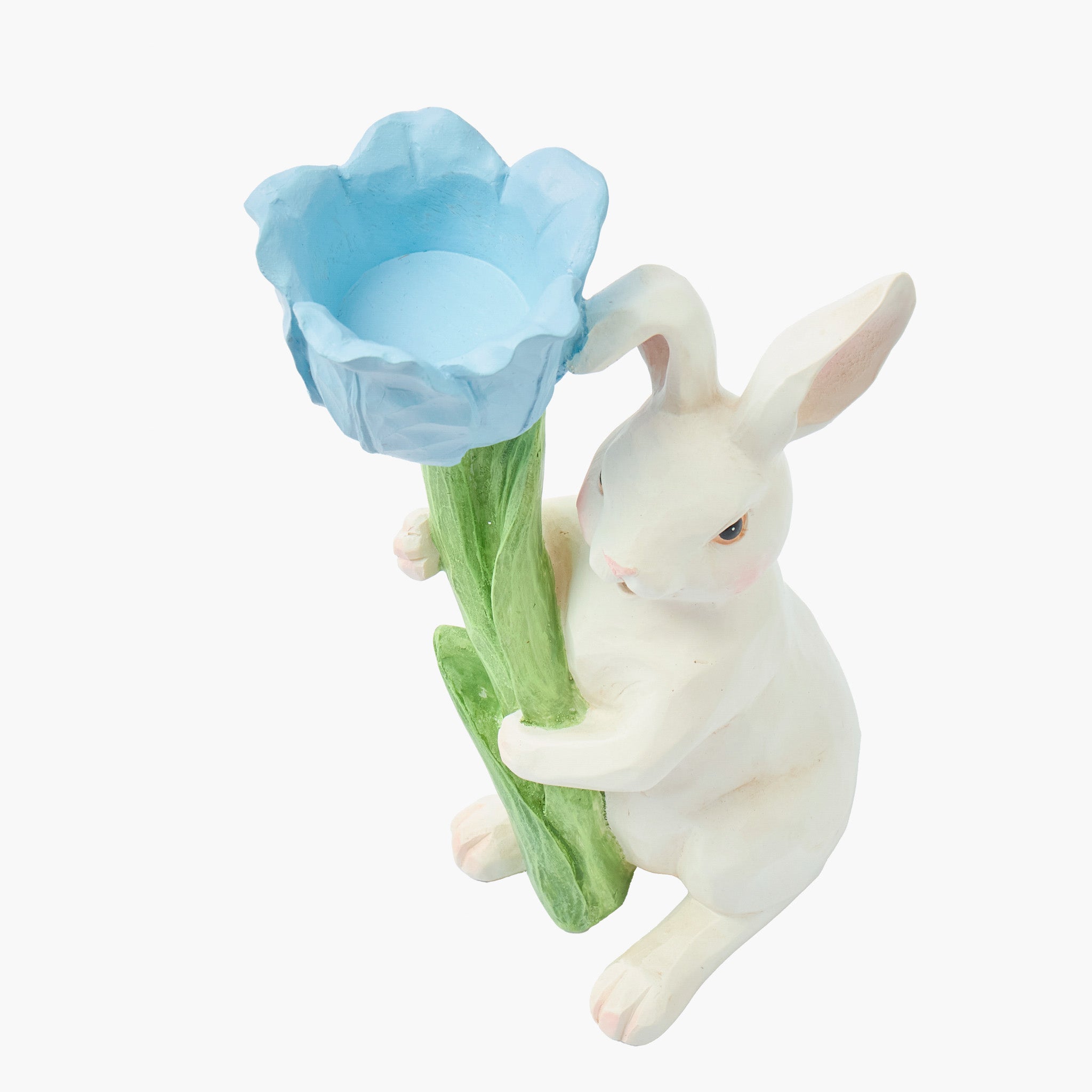 Bunny with Blue Tulip (Pair)