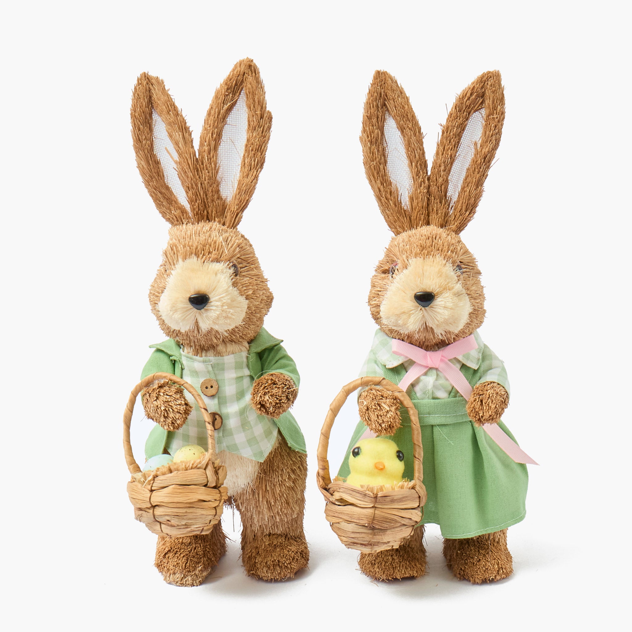 Mr. & Mrs. Garden Bunny (Pair)