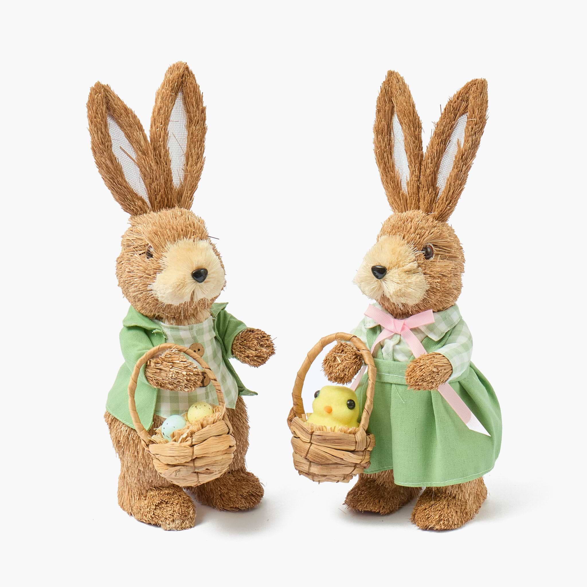 Mr. & Mrs. Garden Bunny (Pair)