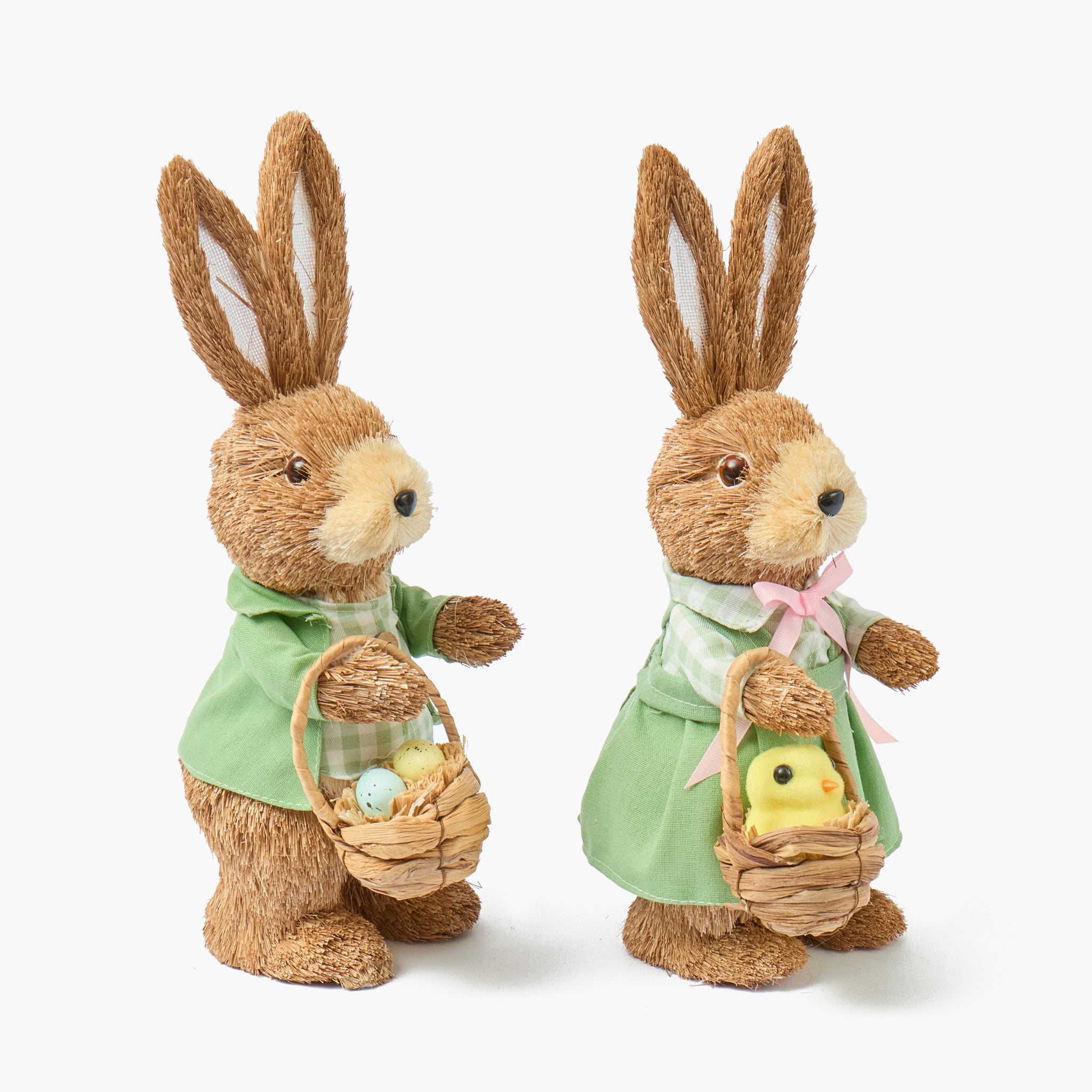 Mr. & Mrs. Garden Bunny (Pair)