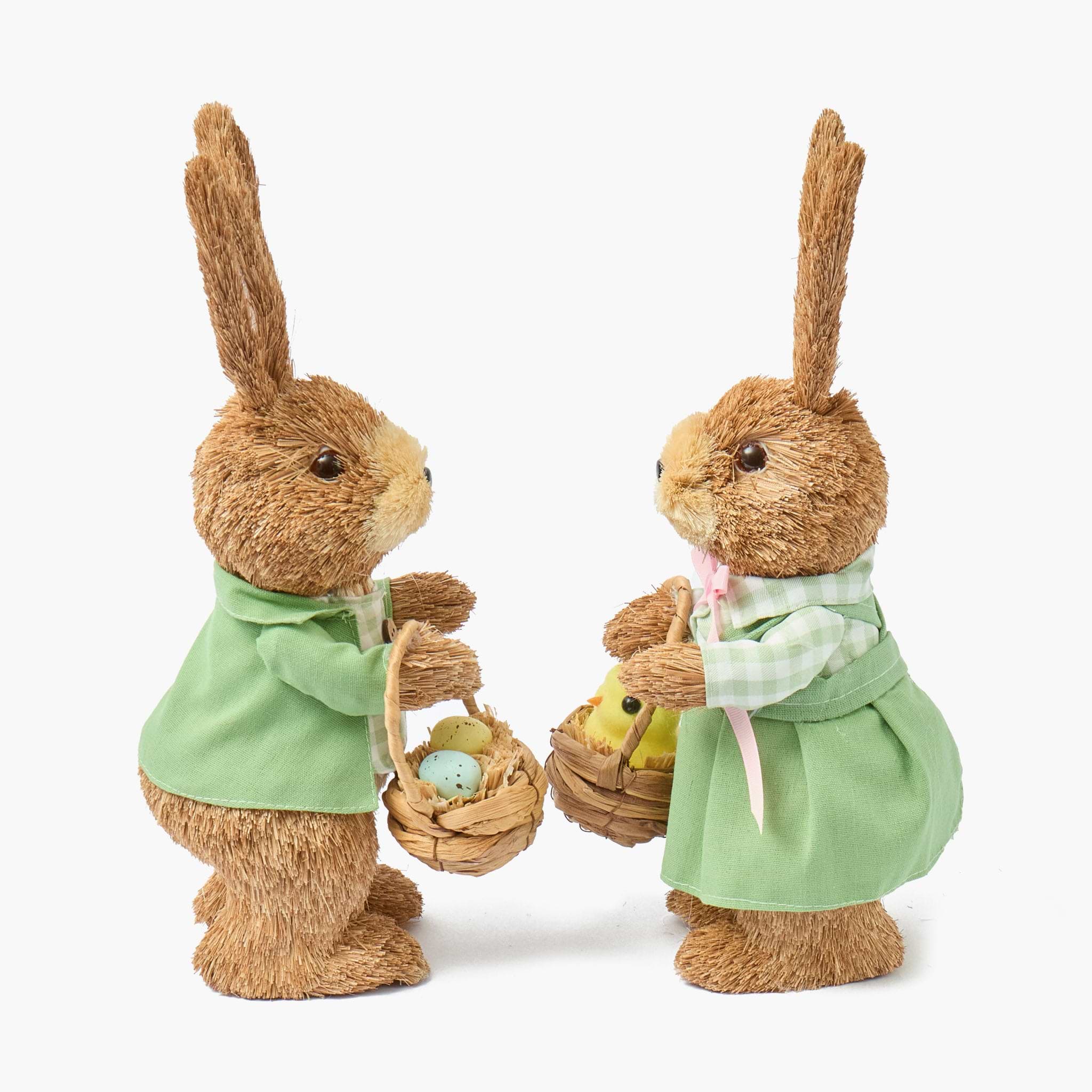 Mr. & Mrs. Garden Bunny (Pair)