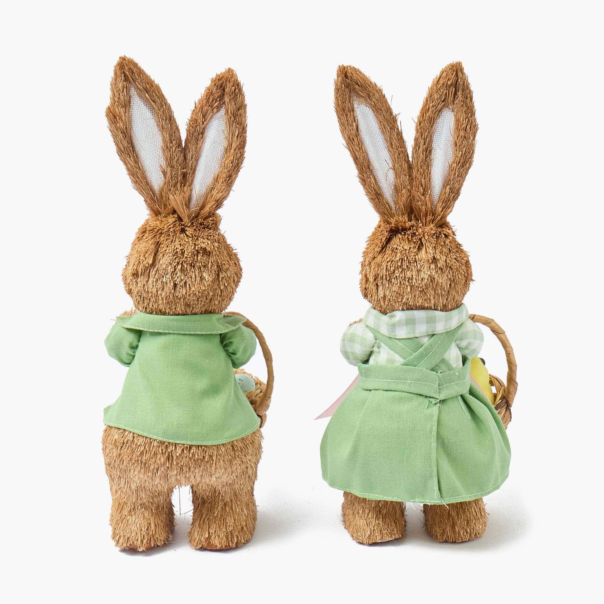 Mr. & Mrs. Garden Bunny (Pair)