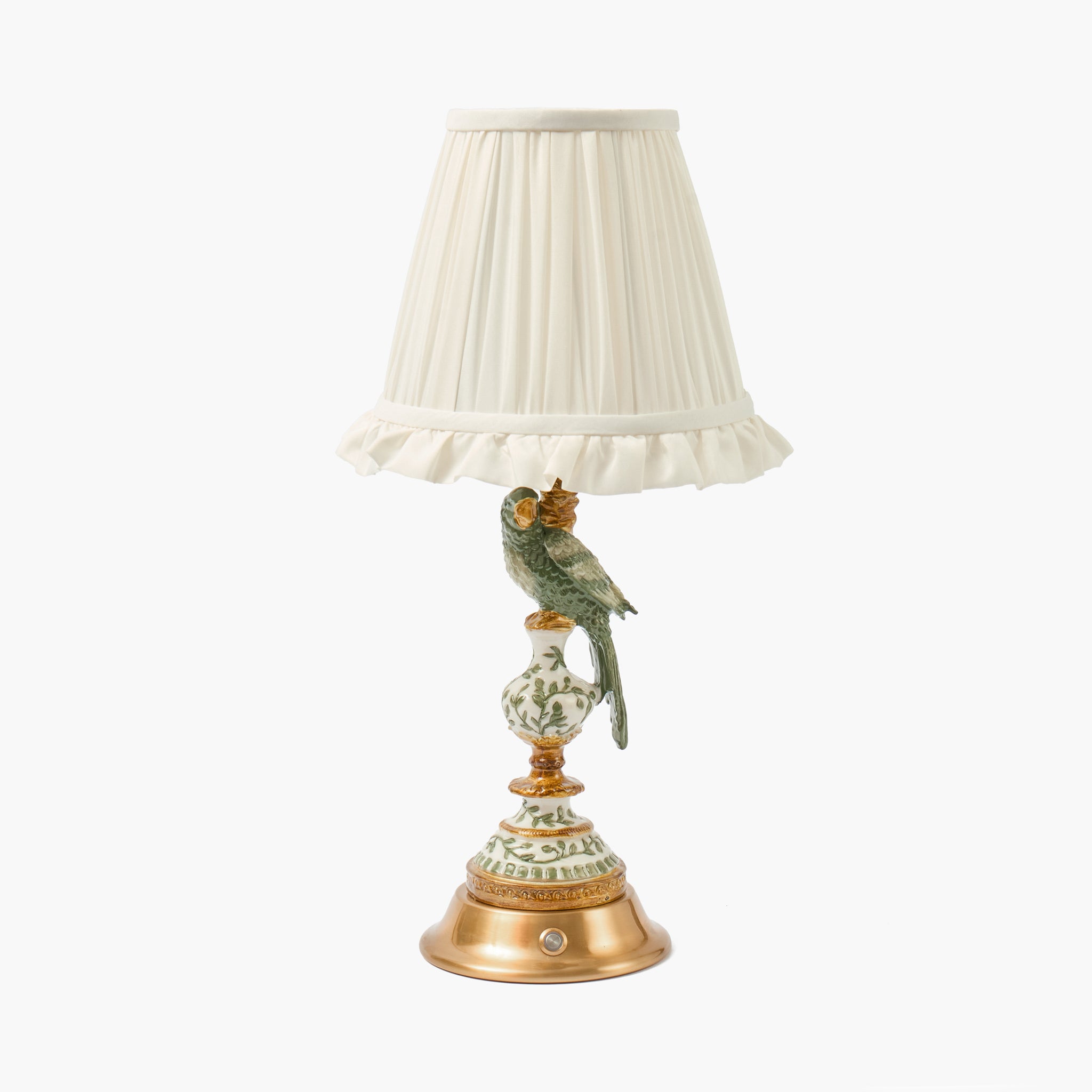 Cream Ruffle Lampshade (18cm)