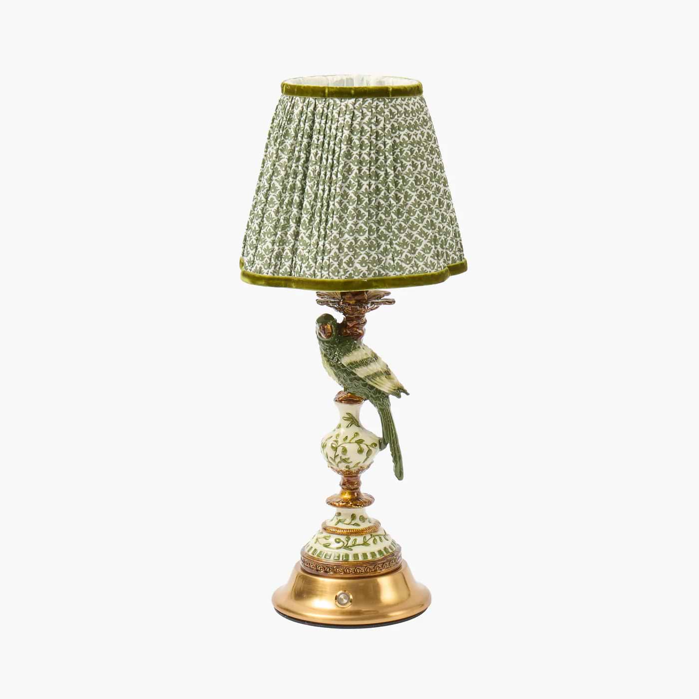 Olive Parrot Rechargeable Lamp