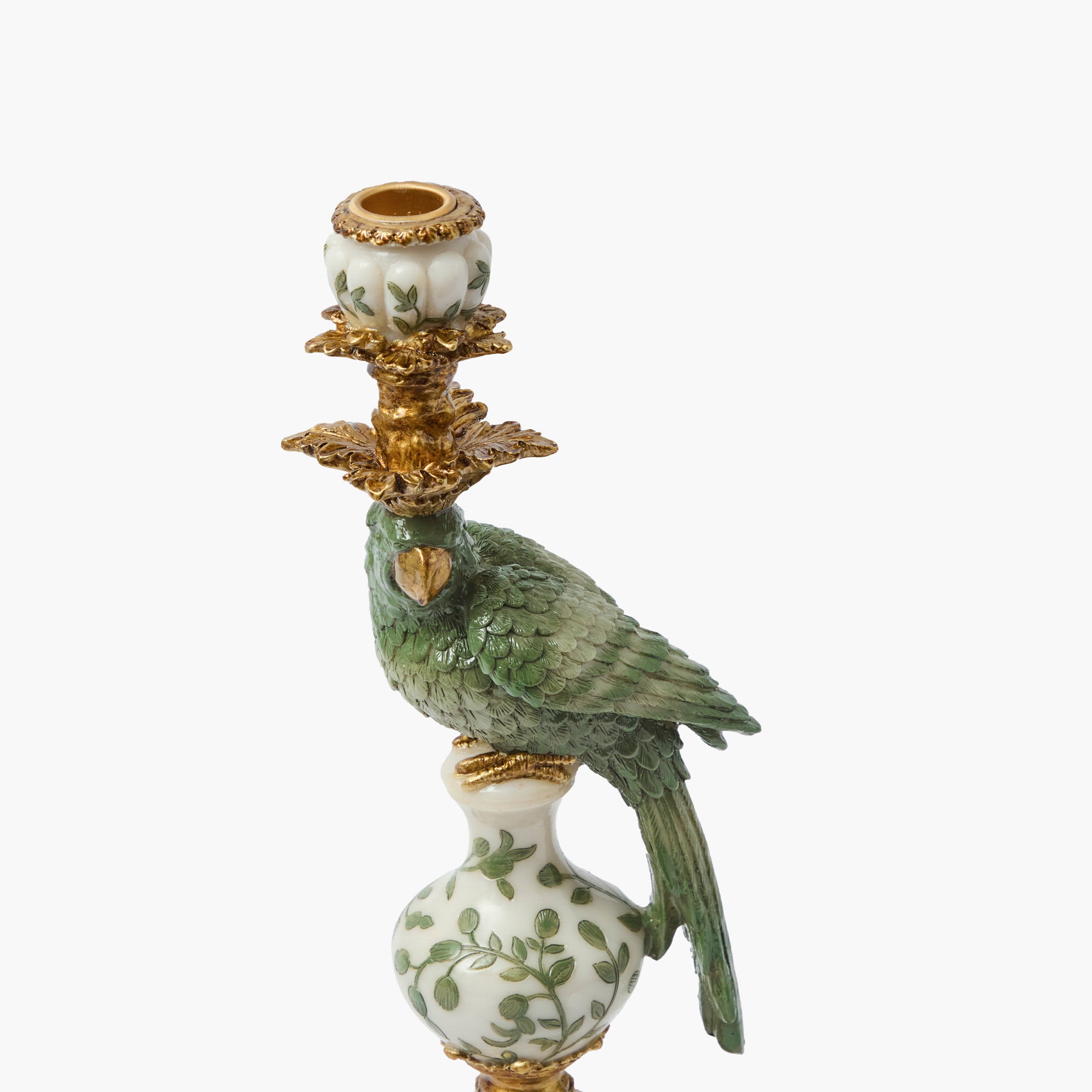 Olive Green Parrot Candle Set (Sand)