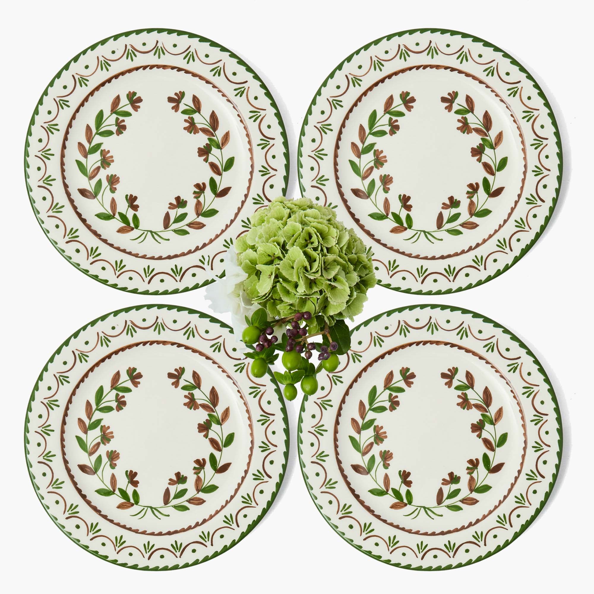 Chocolate Josephine Dinner Plates (Set of 4)