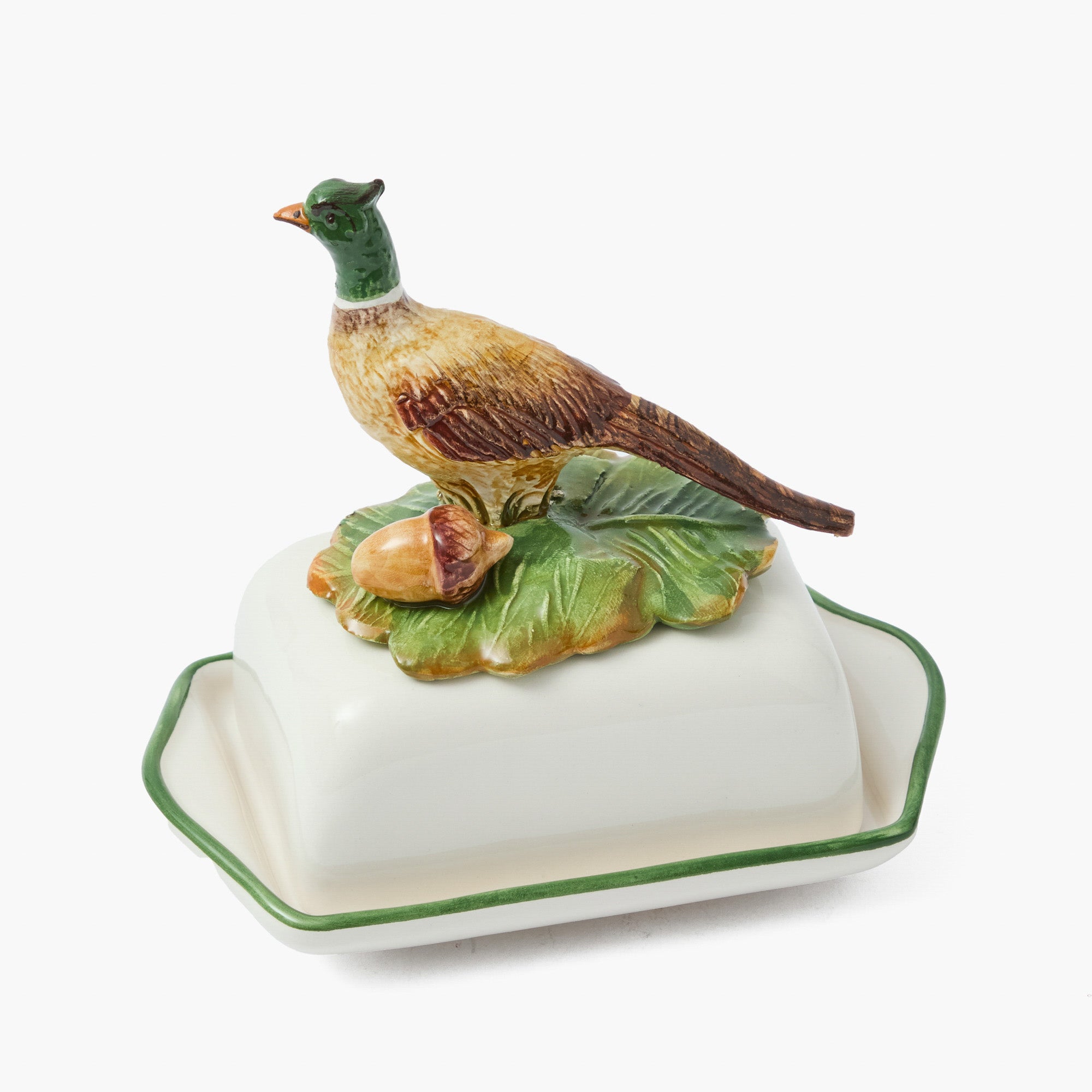Pheasant Butter Dish