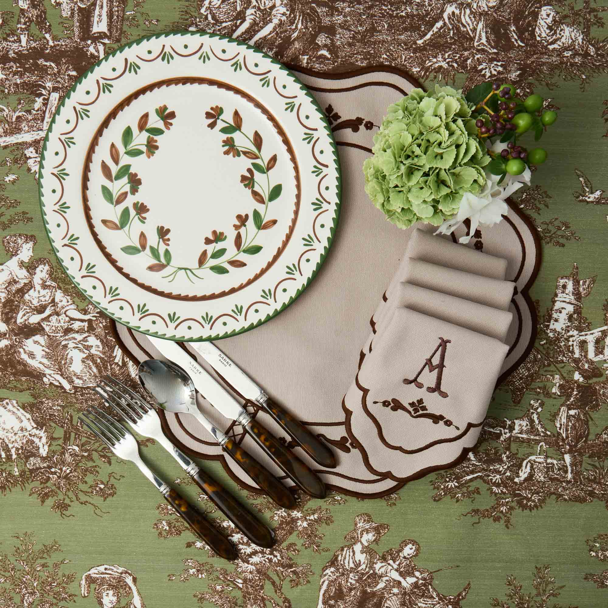 Chocolate Josephine Dinner Plate