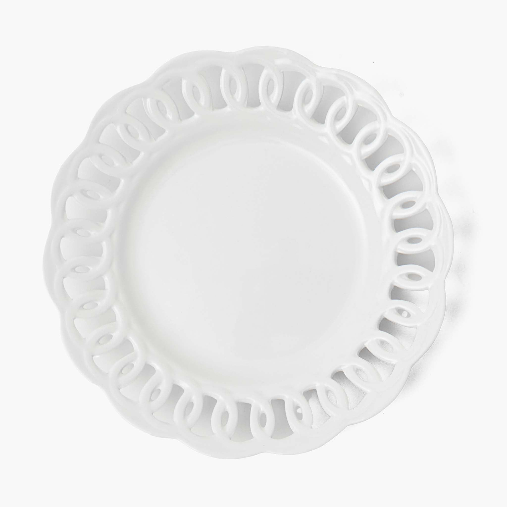 White Lace Starter Plate