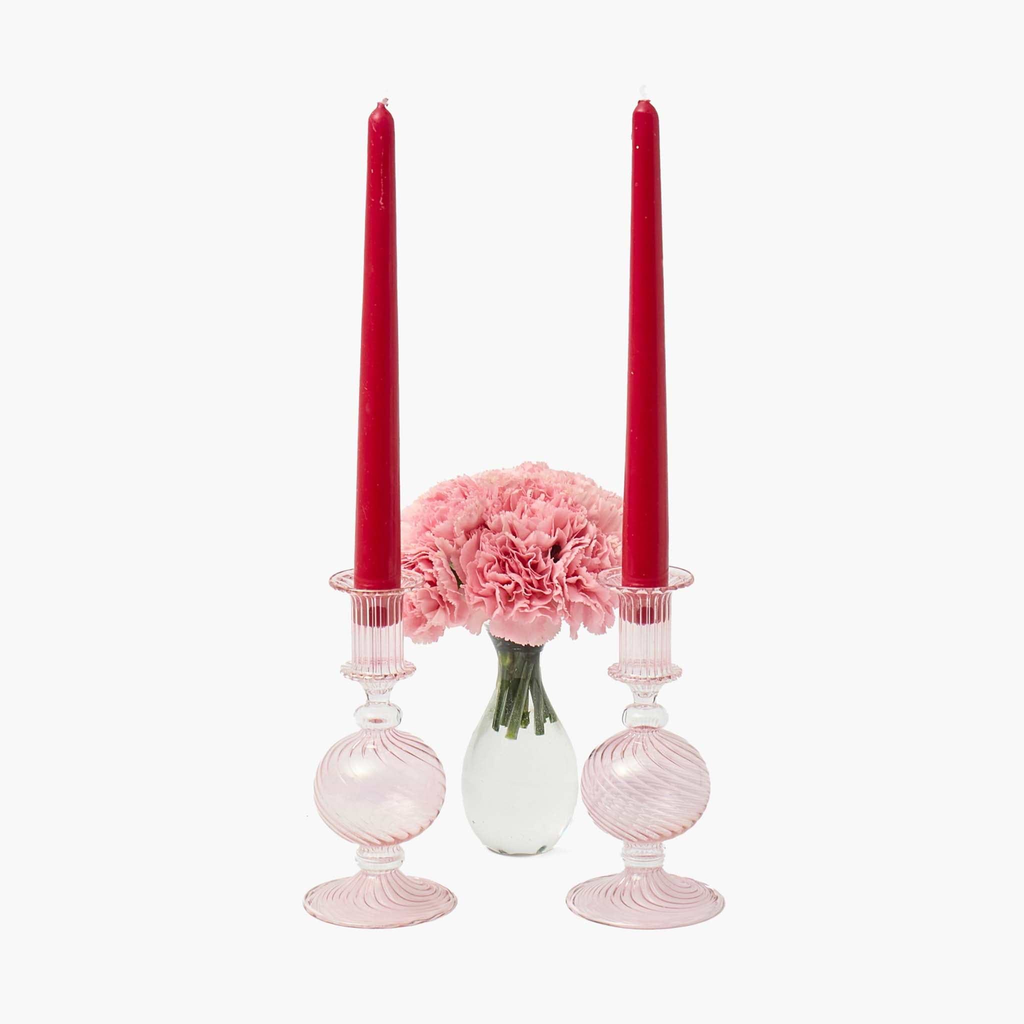 Peony Small Camille Candle Holders (Pair)