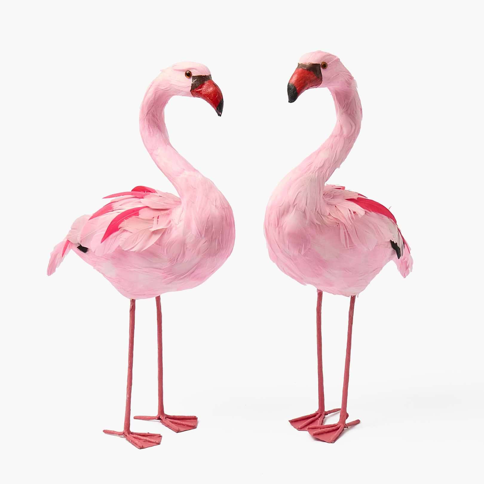 Faye Flamingo (Pair) - 46cm