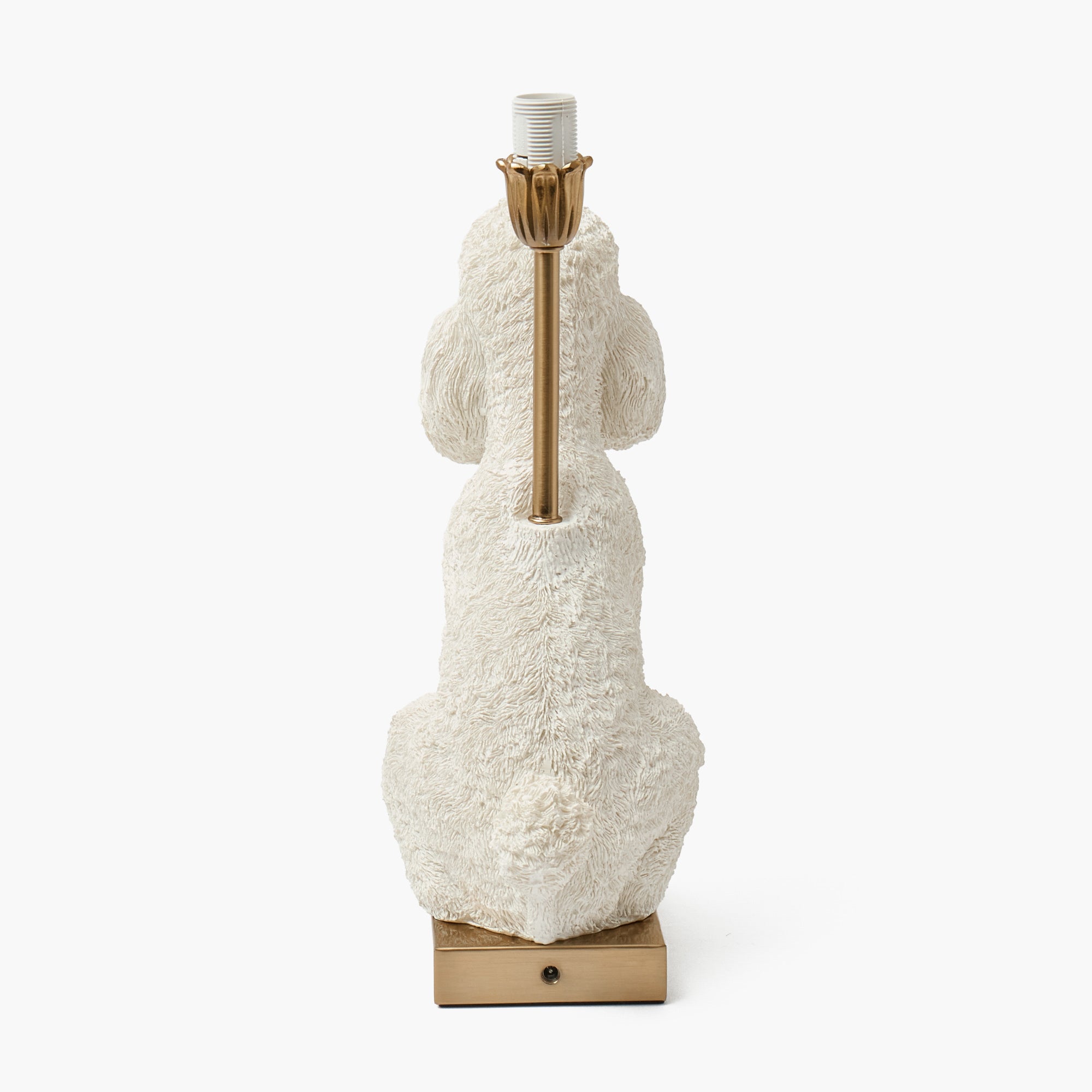 Red Ribboned Fifi Poodle Rechargeable Lamp