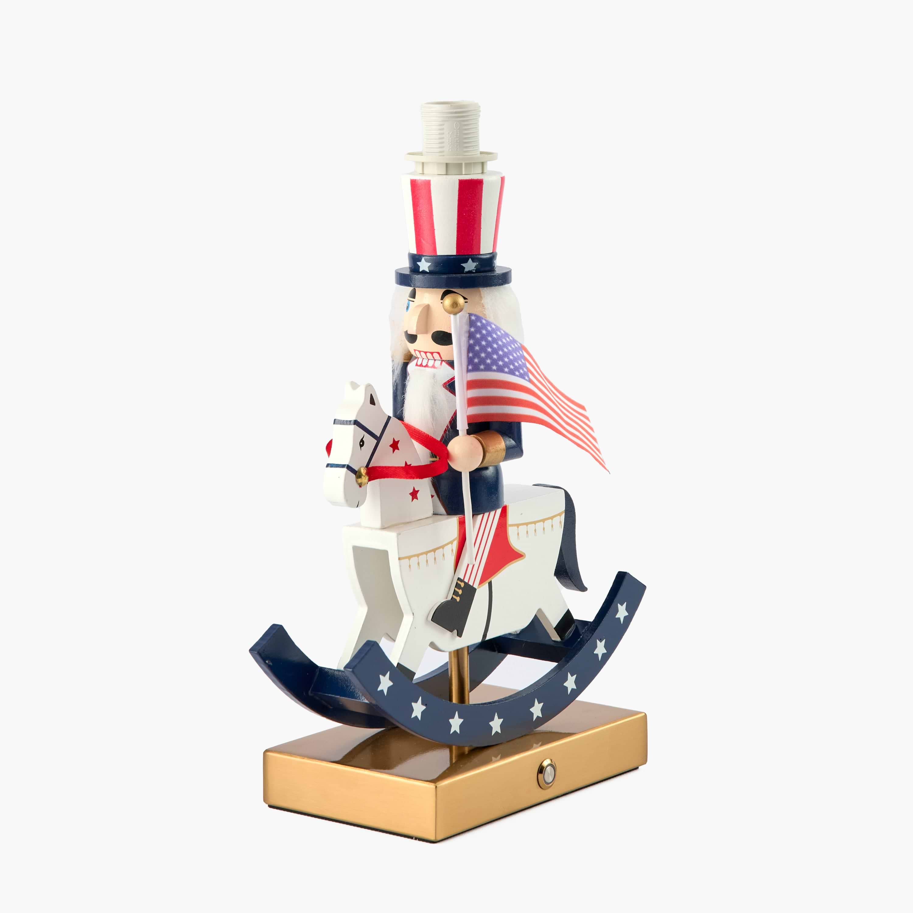 Fourth of July Rechargeable Lamp