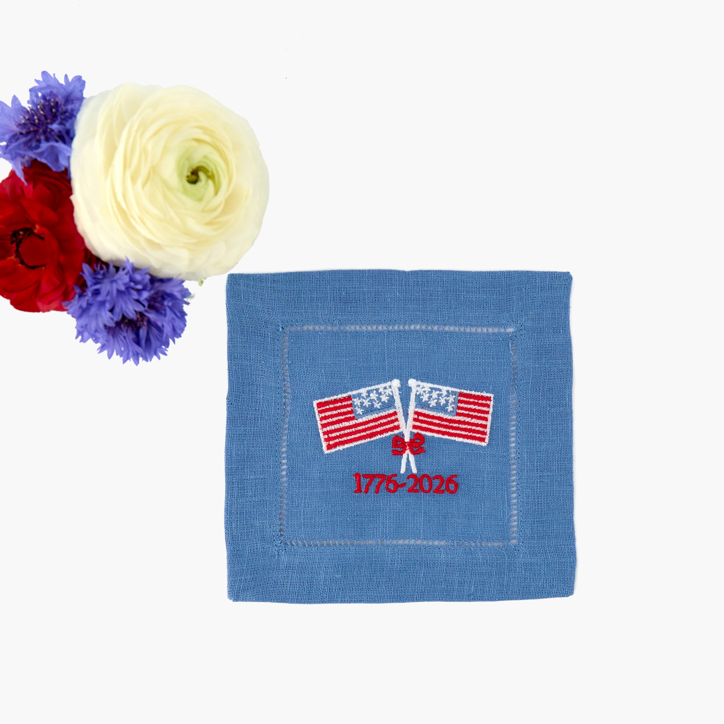 Fourth of July Cocktail Napkins (Set of 4)