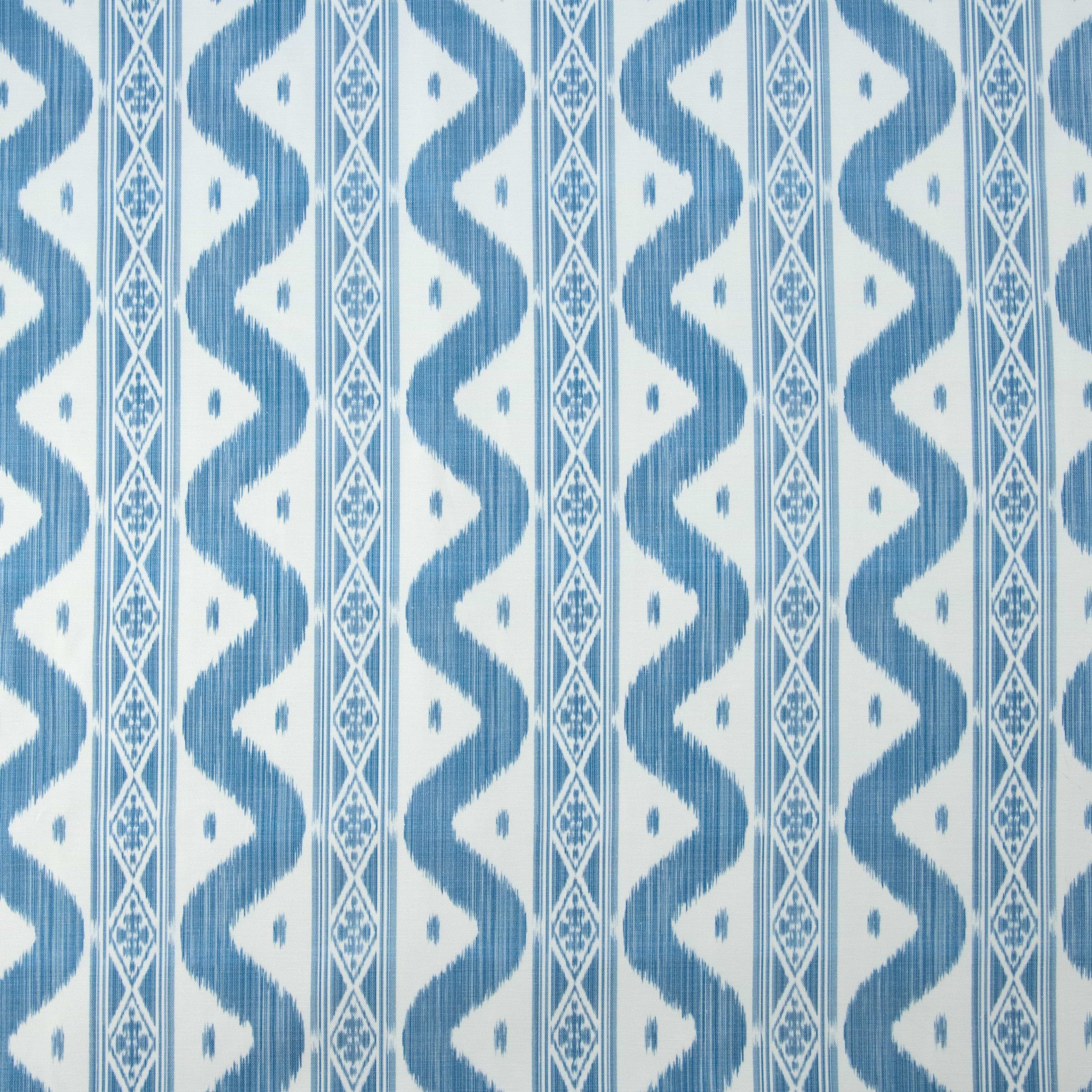Blue Ikat Tablecloth