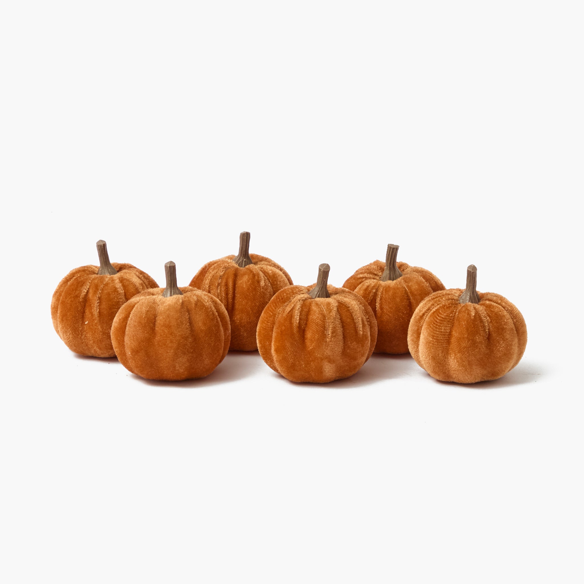 Small Orange Pumpkins (Set of 6)