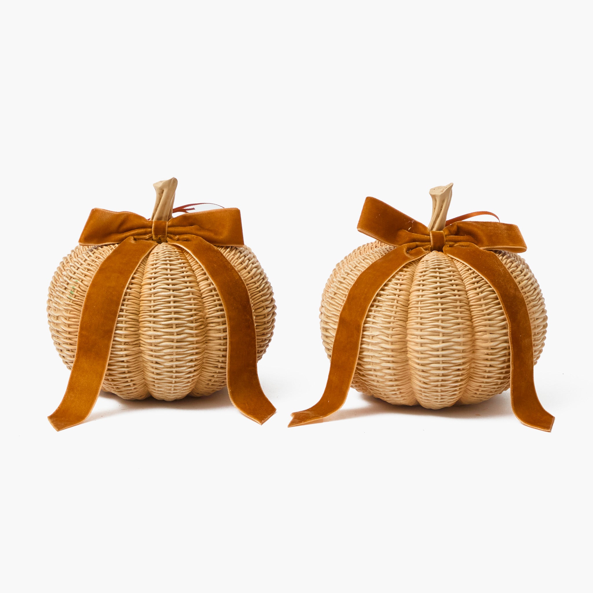 Basketweave Pumpkin Family