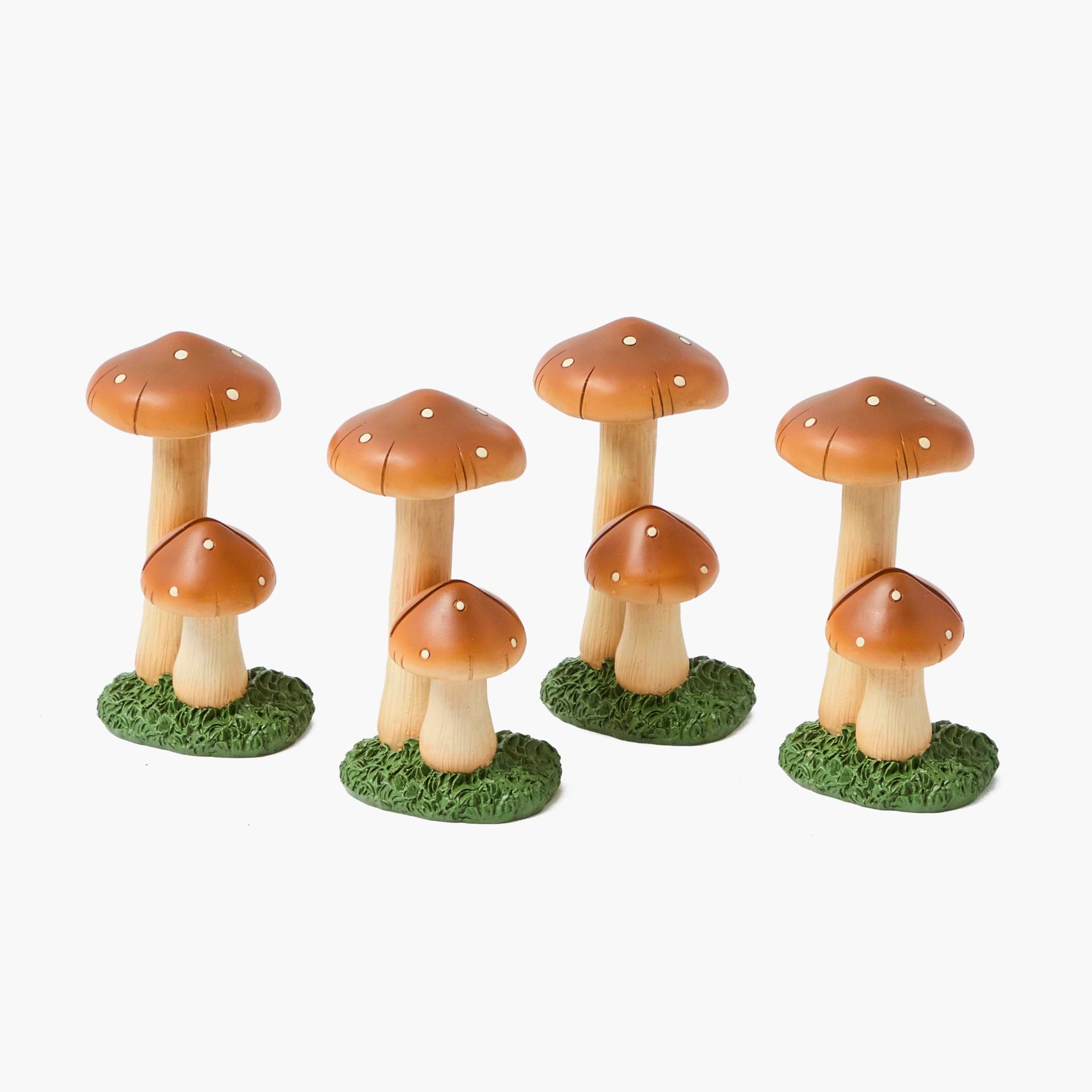 Mushroom Placecard Holders (Set of 4)