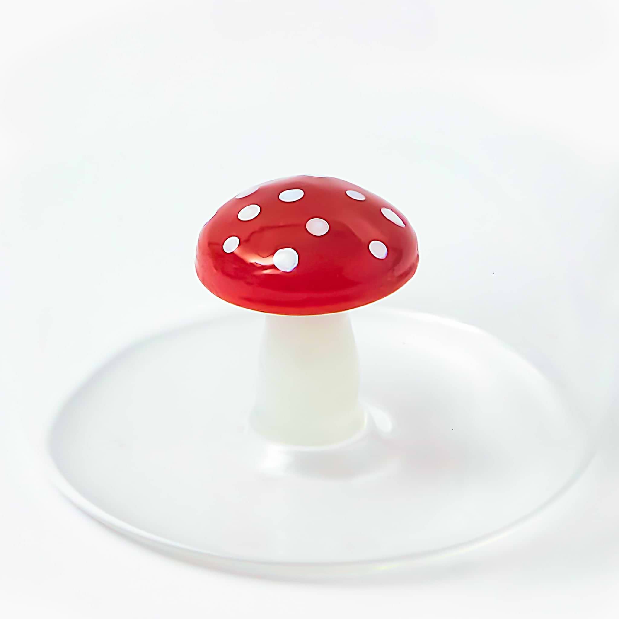 Red Mushroom Jug & Glasses (Set of 4)