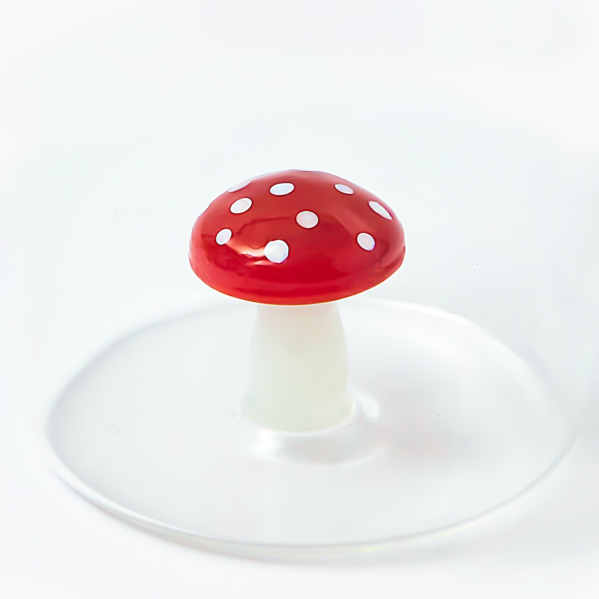Red Mushroom Jug & Glasses (Set of 4)