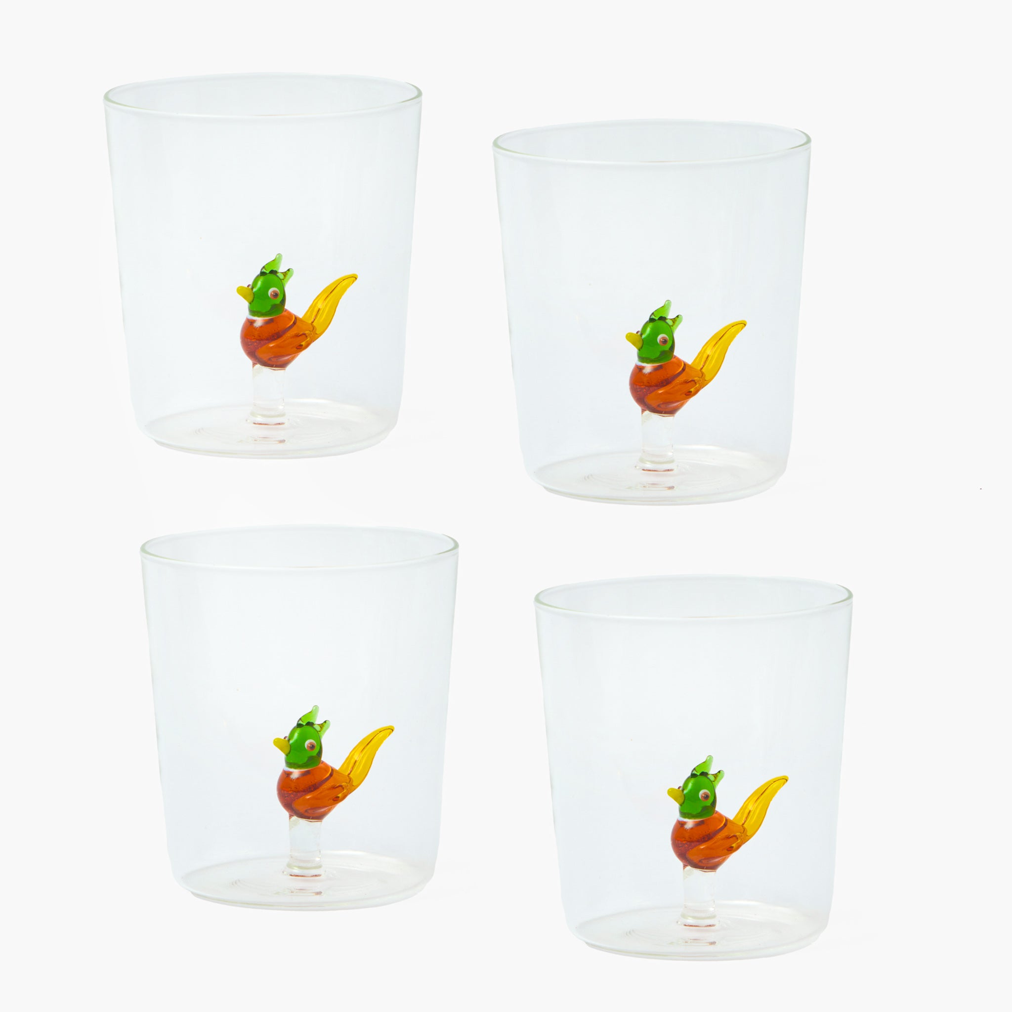 Pheasant Glasses (Set of 4)