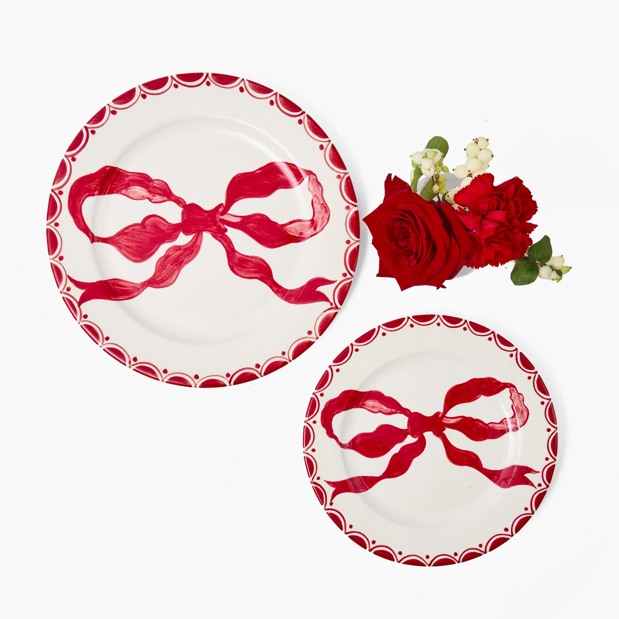 Marilyn Red Bow Starter Plate