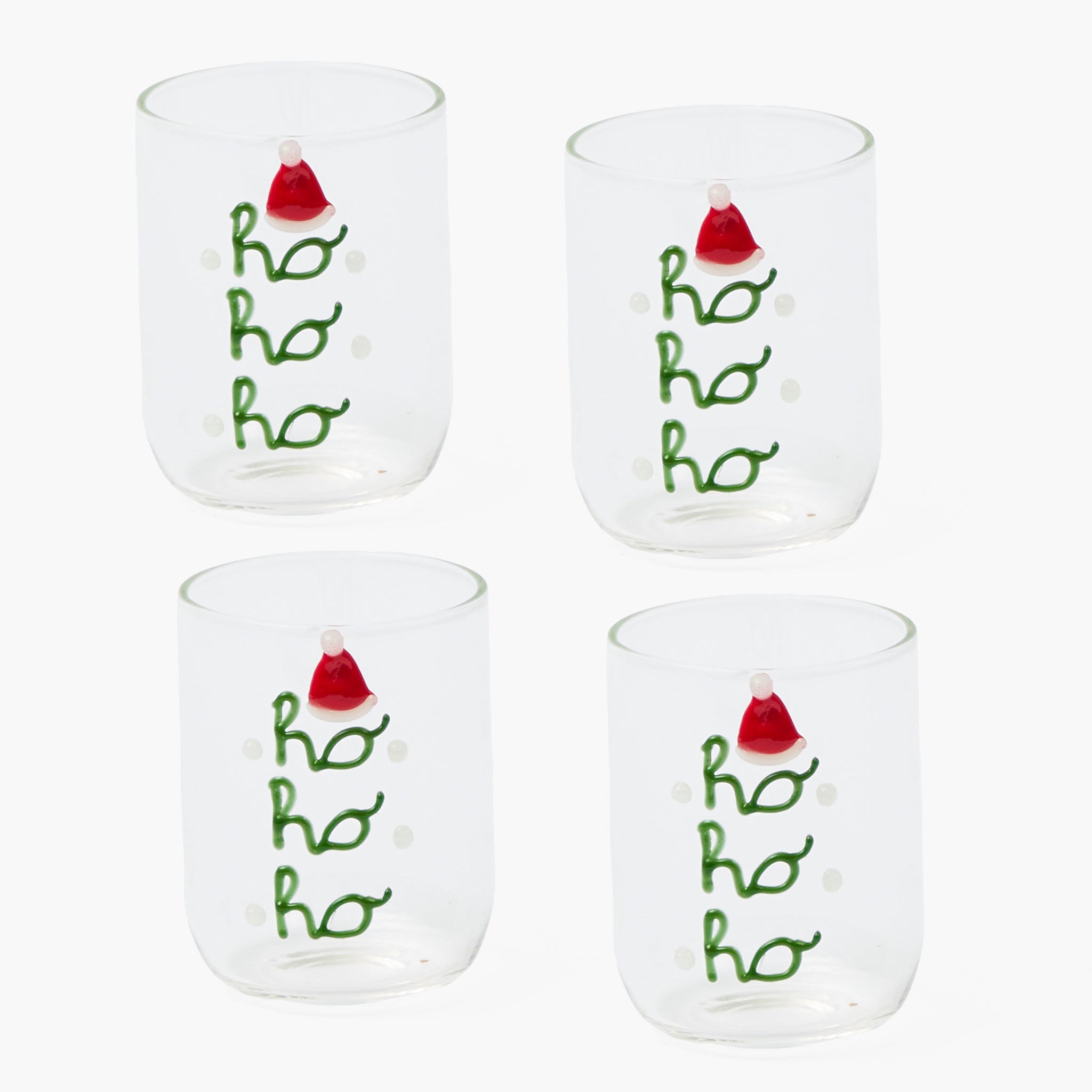 Hohoho Glasses (Set of 4)