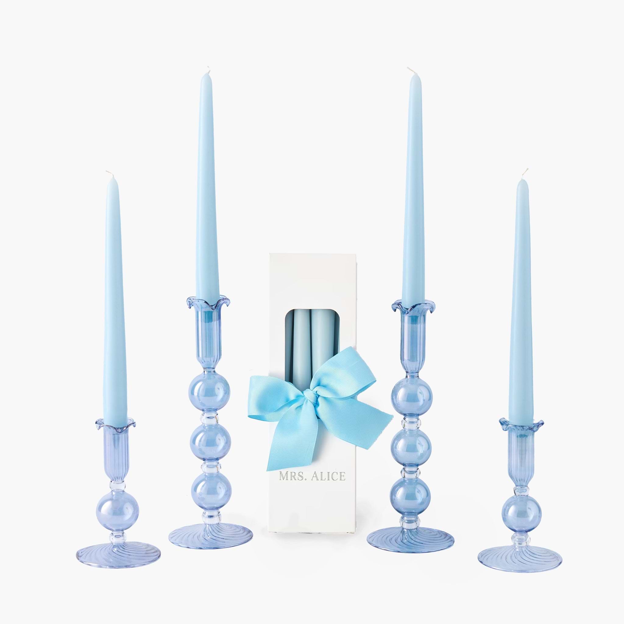 Eden Blue Candle Set