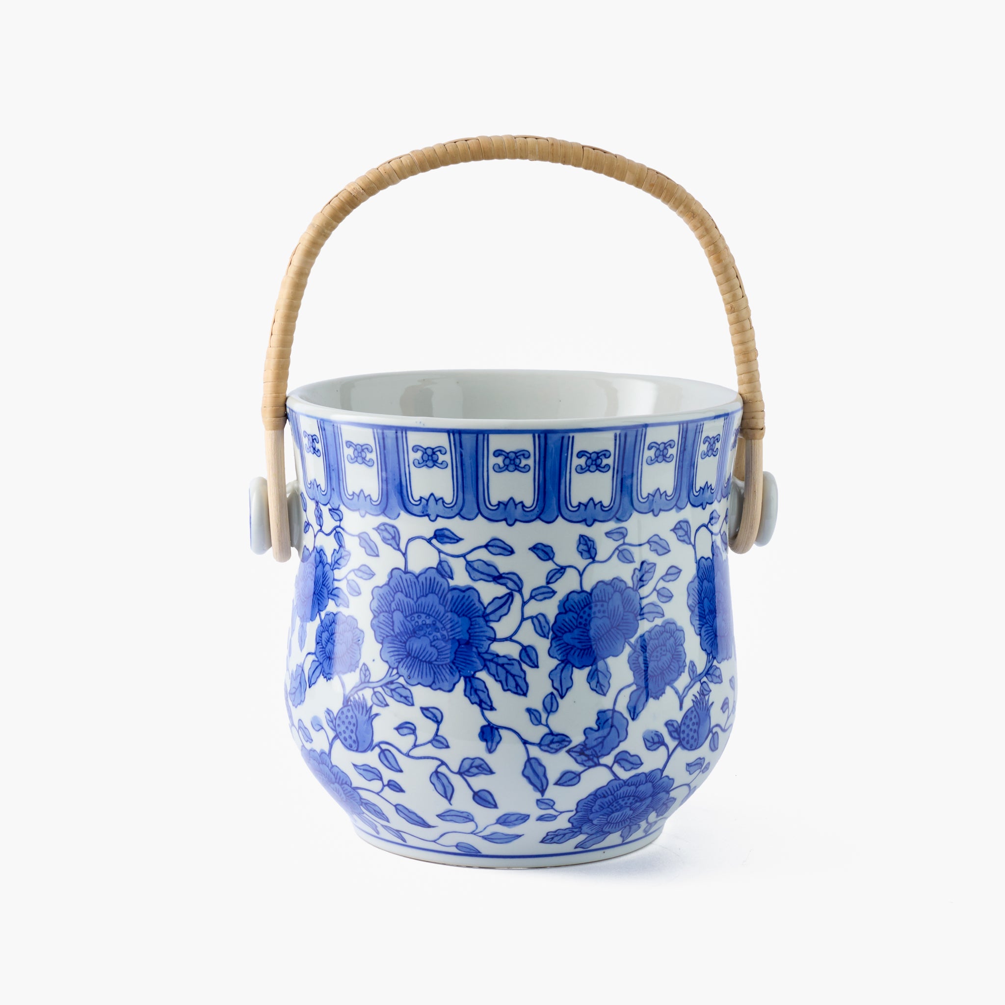 Blue Chinoiserie Ice Bucket
