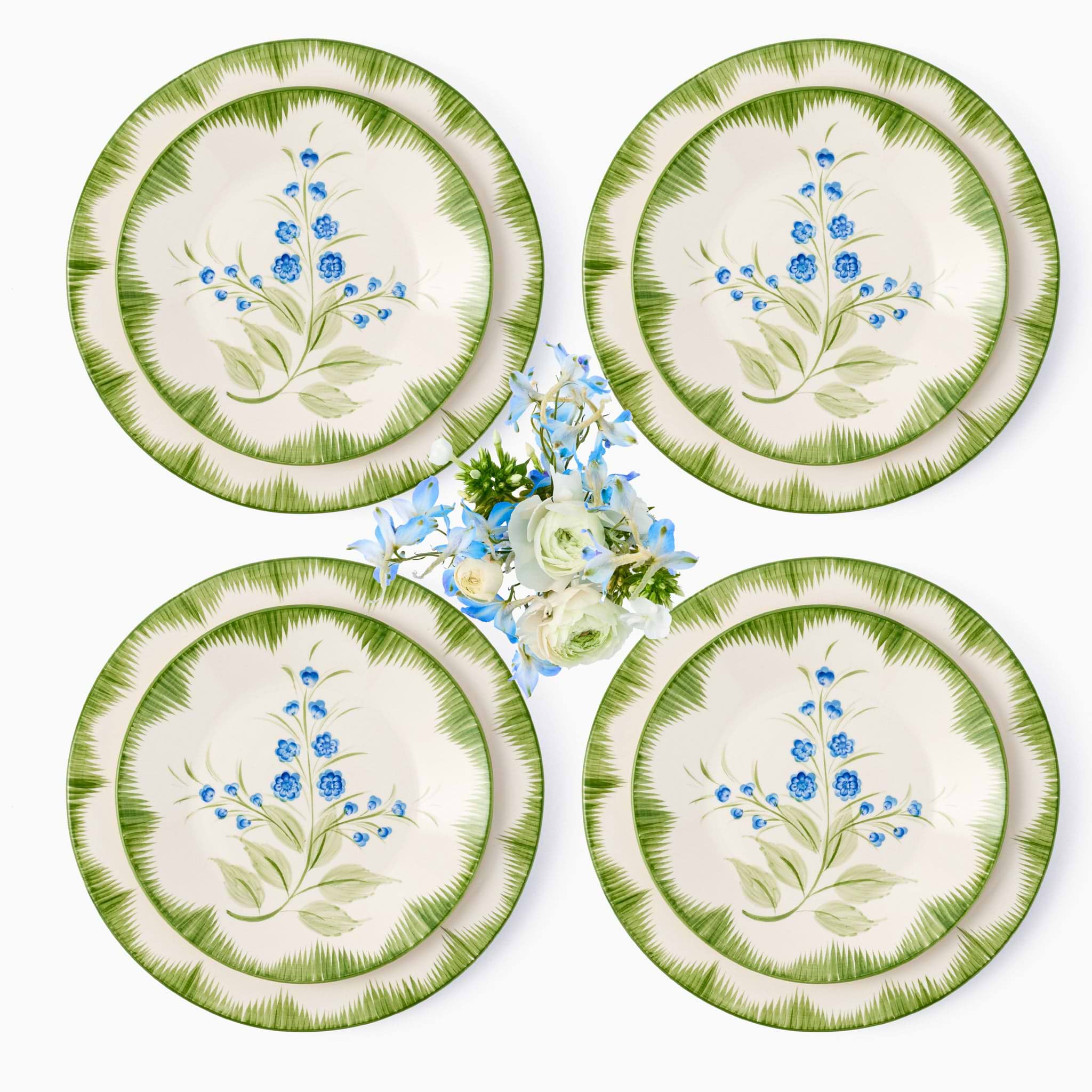 Bluebell Araminta Dinner & Starter Plates (Set of 8)