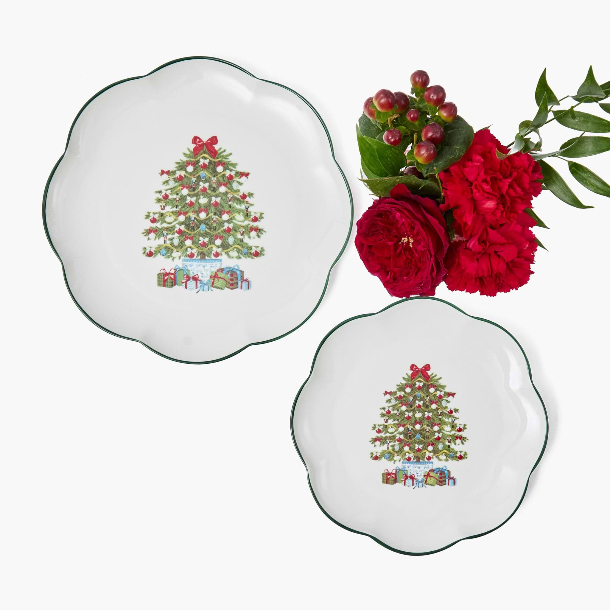 Mrs. Alice Christmas Tree Starter Plate