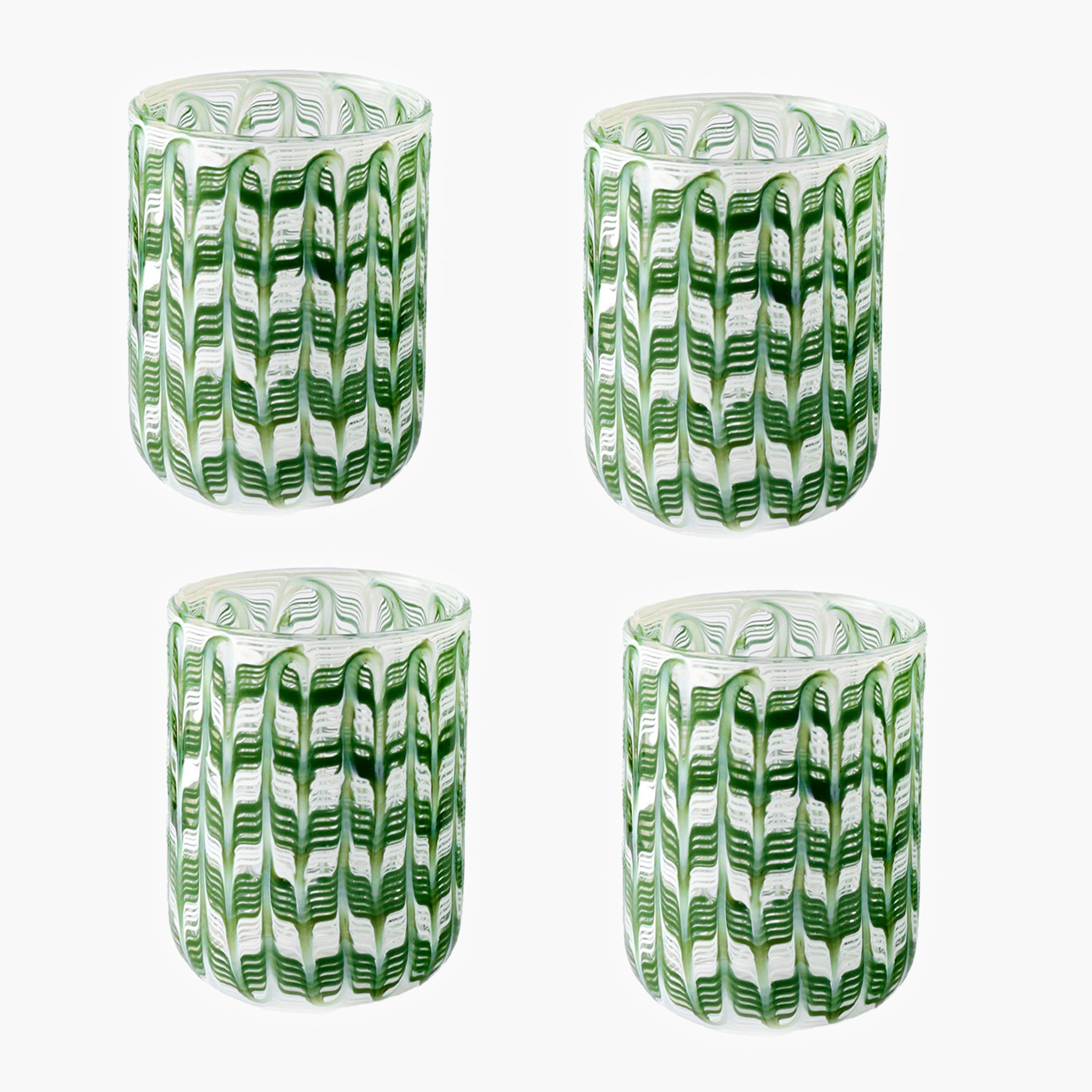 Olive Paloma Water Glasses (Set of 4)
