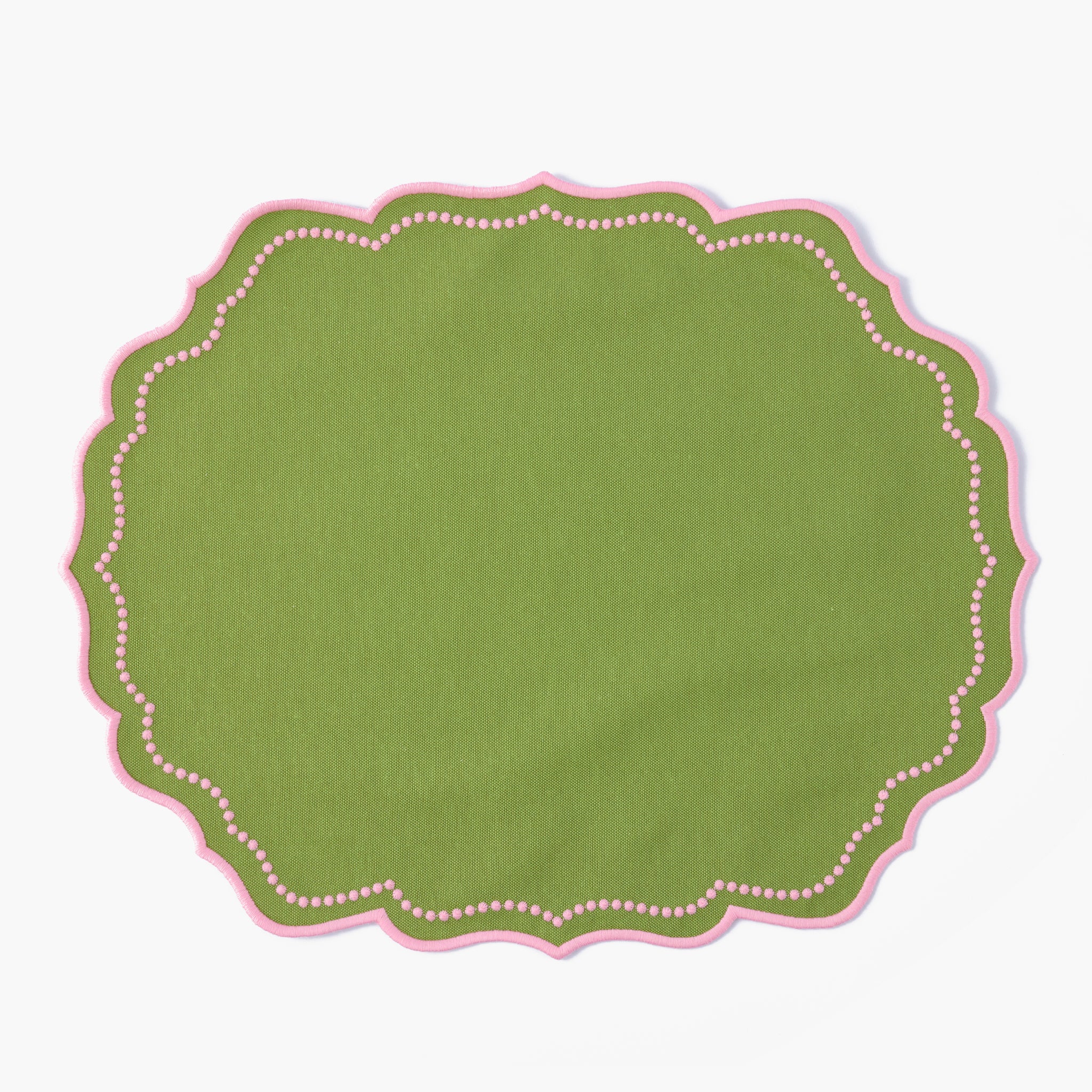 Green & Pink Gisele Placemats (Set of 4)