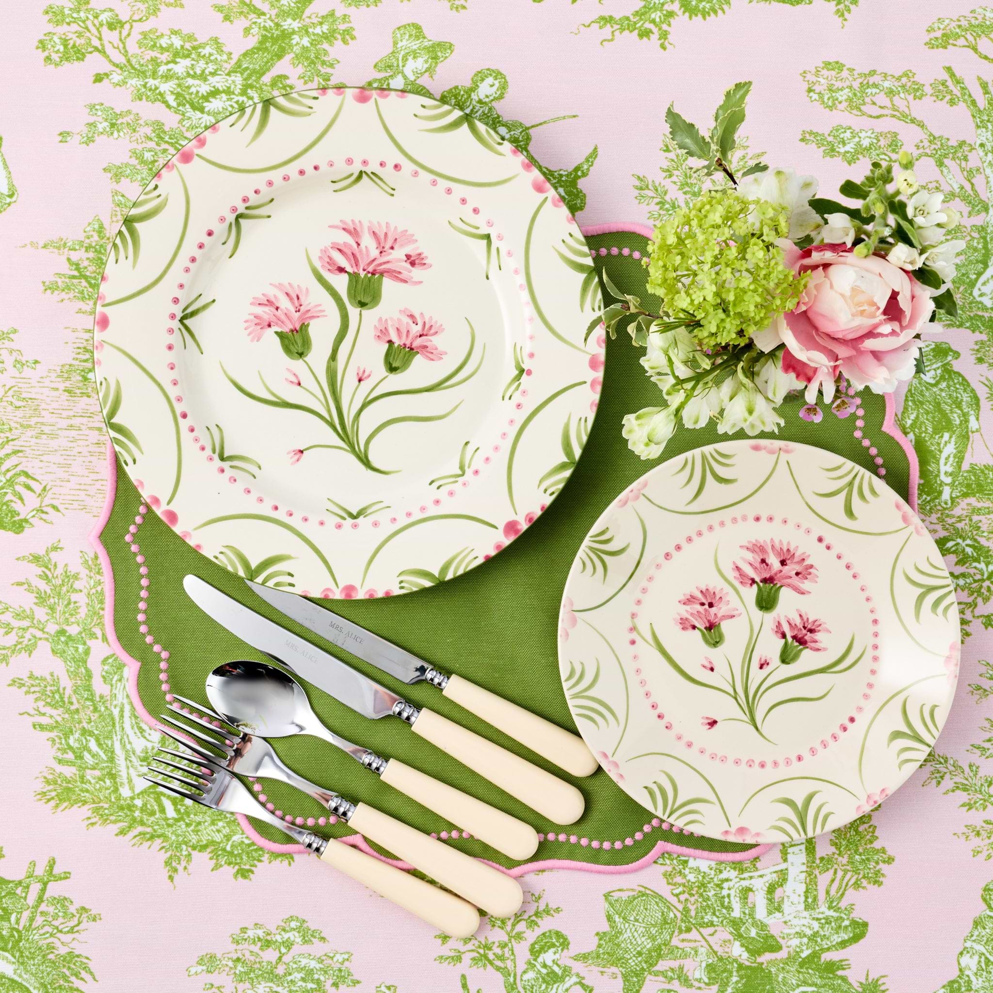 White Ivory Cutlery (5 Piece)
