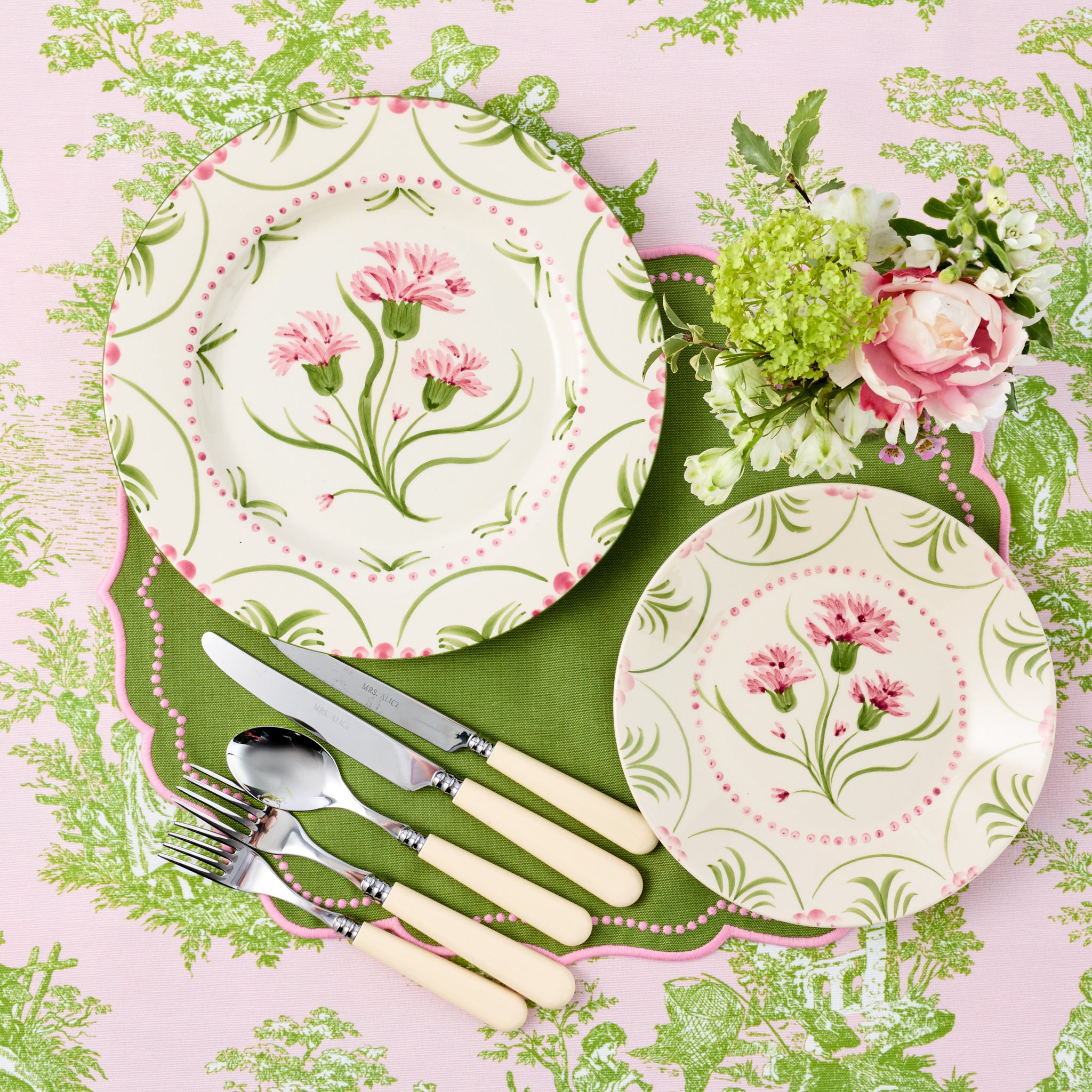 White Ivory Cutlery (5 Piece)