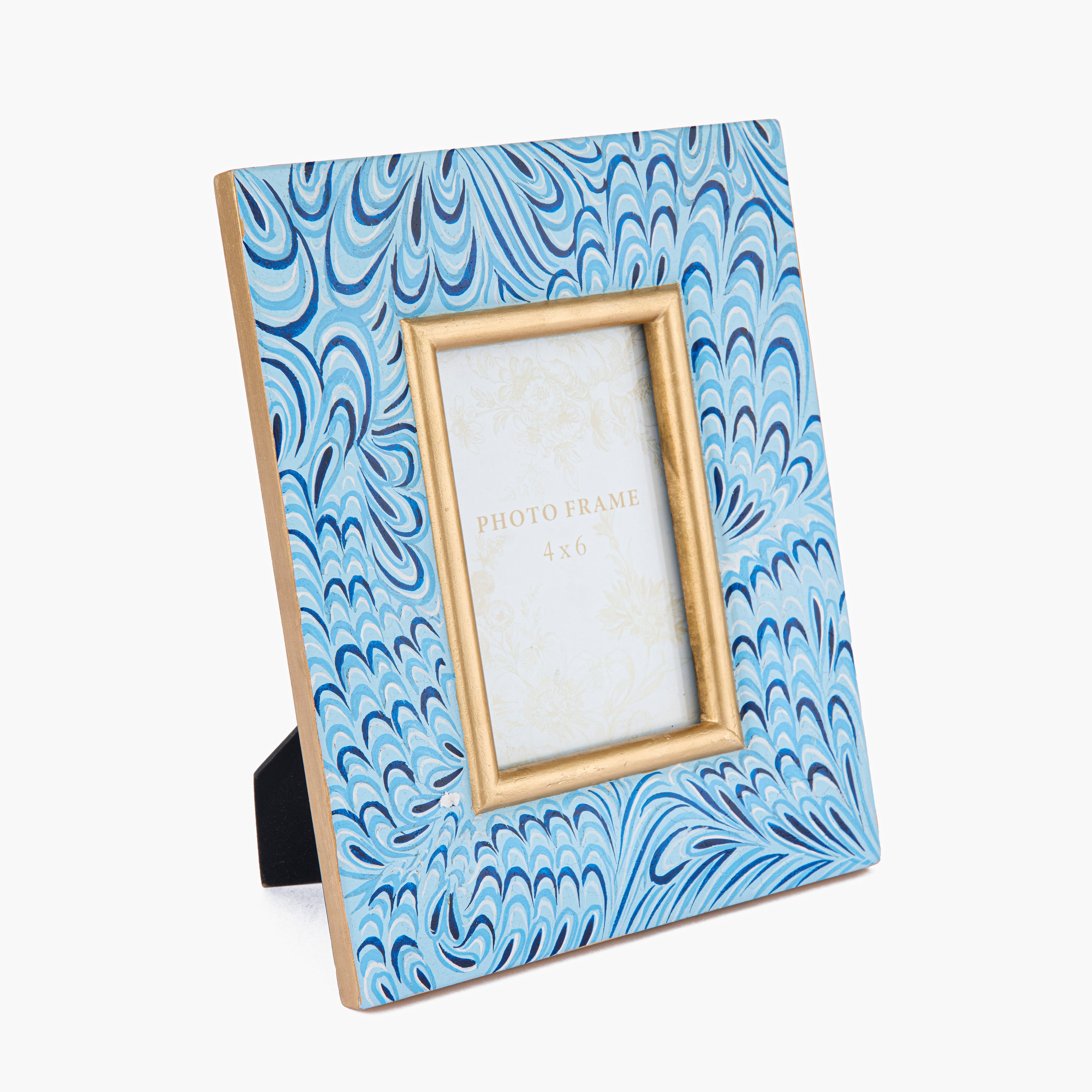 Blue Marble Photo Frame - 4" x 6"