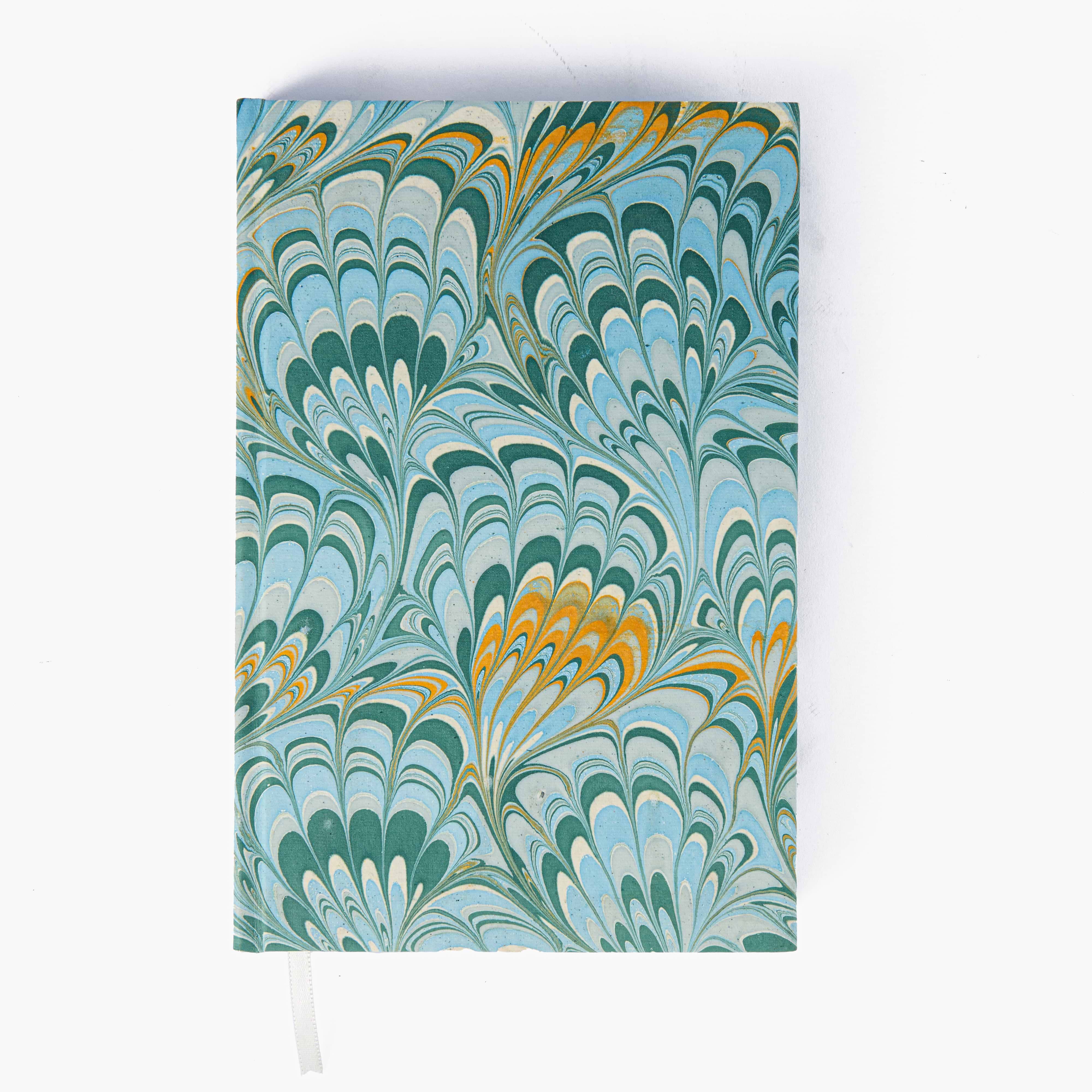 Teal Marble Notebook
