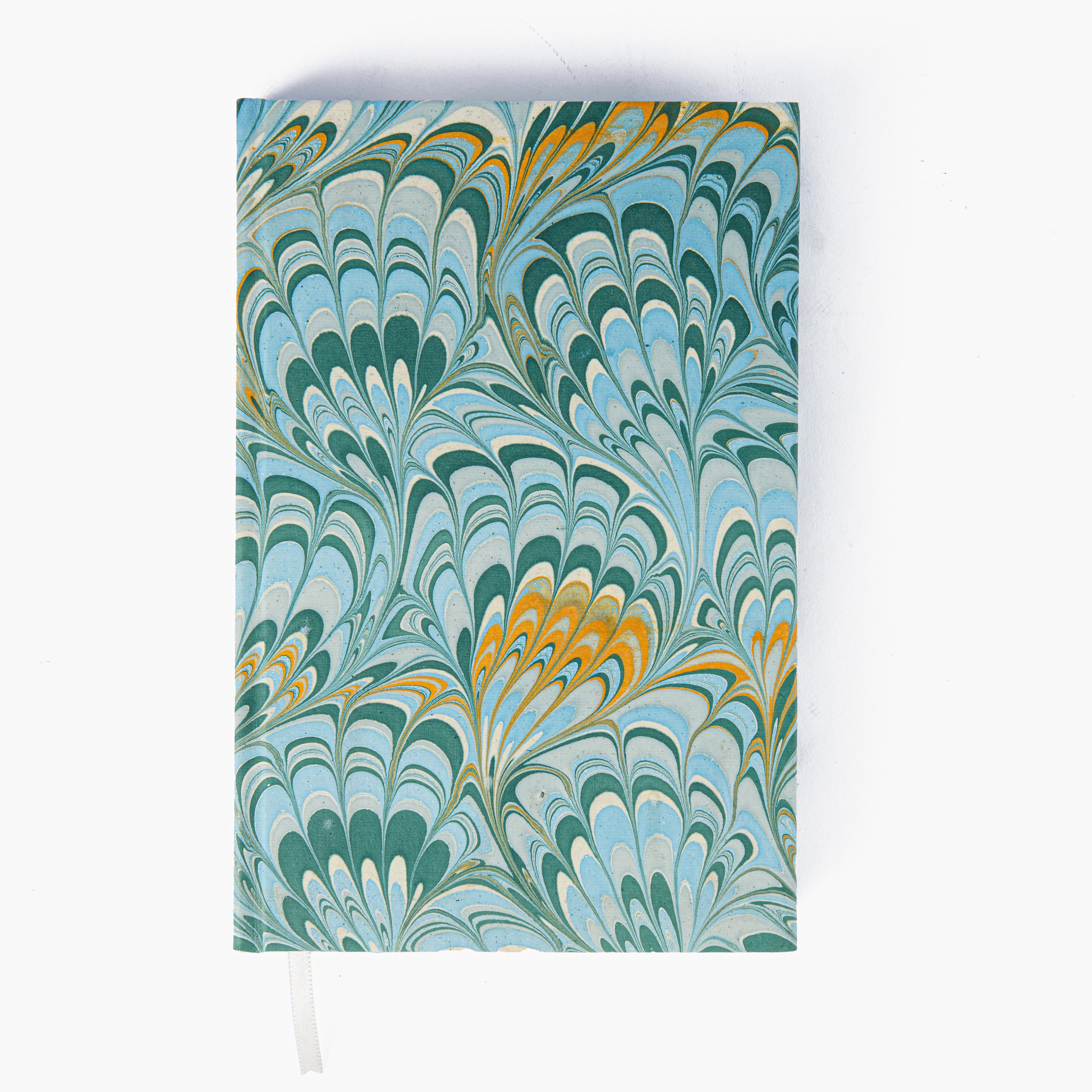 Teal Marble Notebook