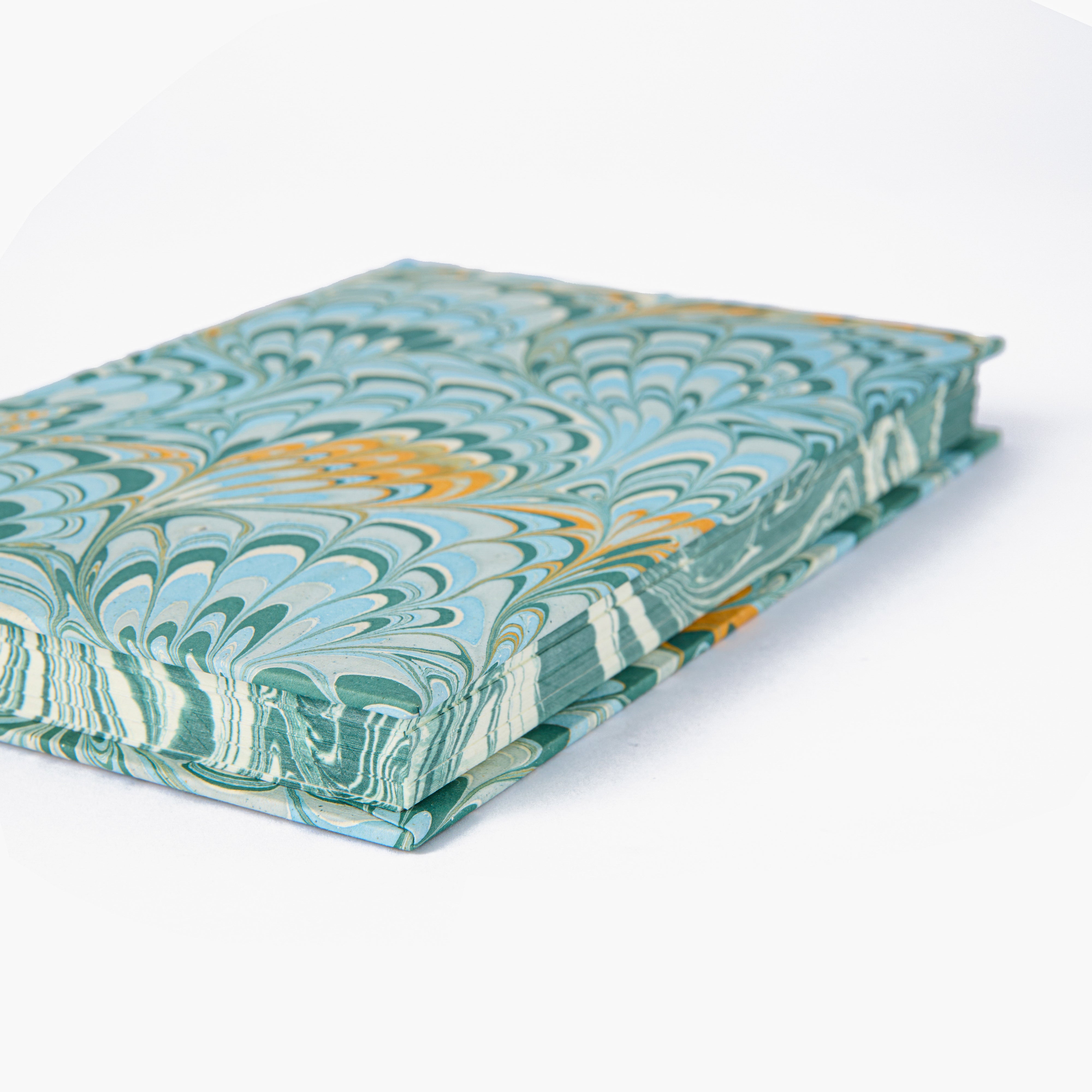 Teal Marble Notebook