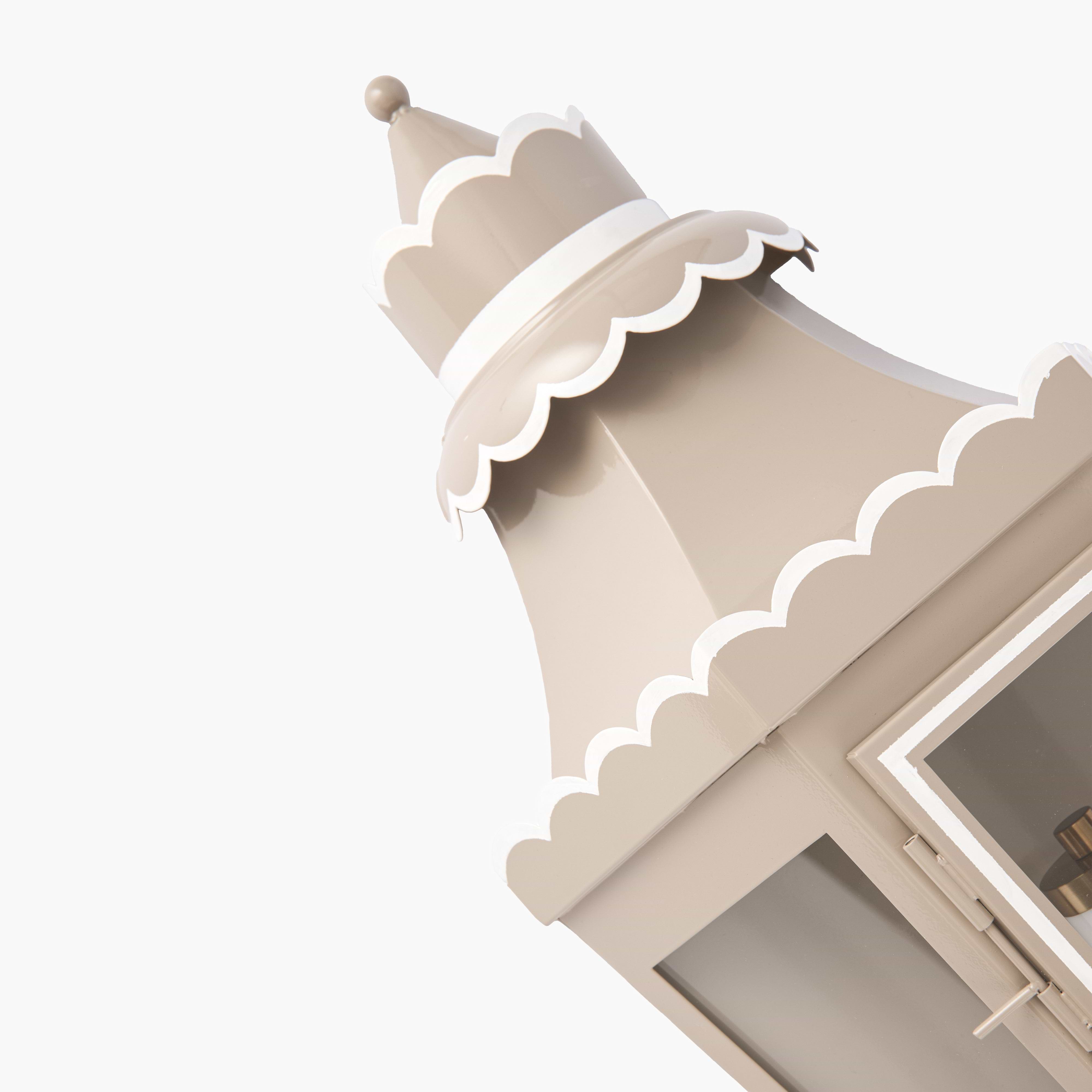 Putty Tole Lantern Rechargeable Wall Light