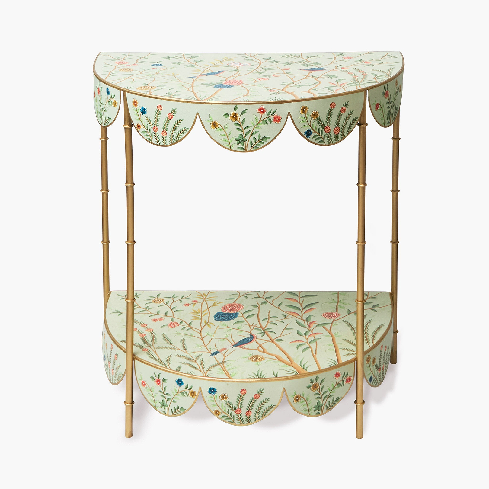 Annabelle Chinoiserie Tole Side Table