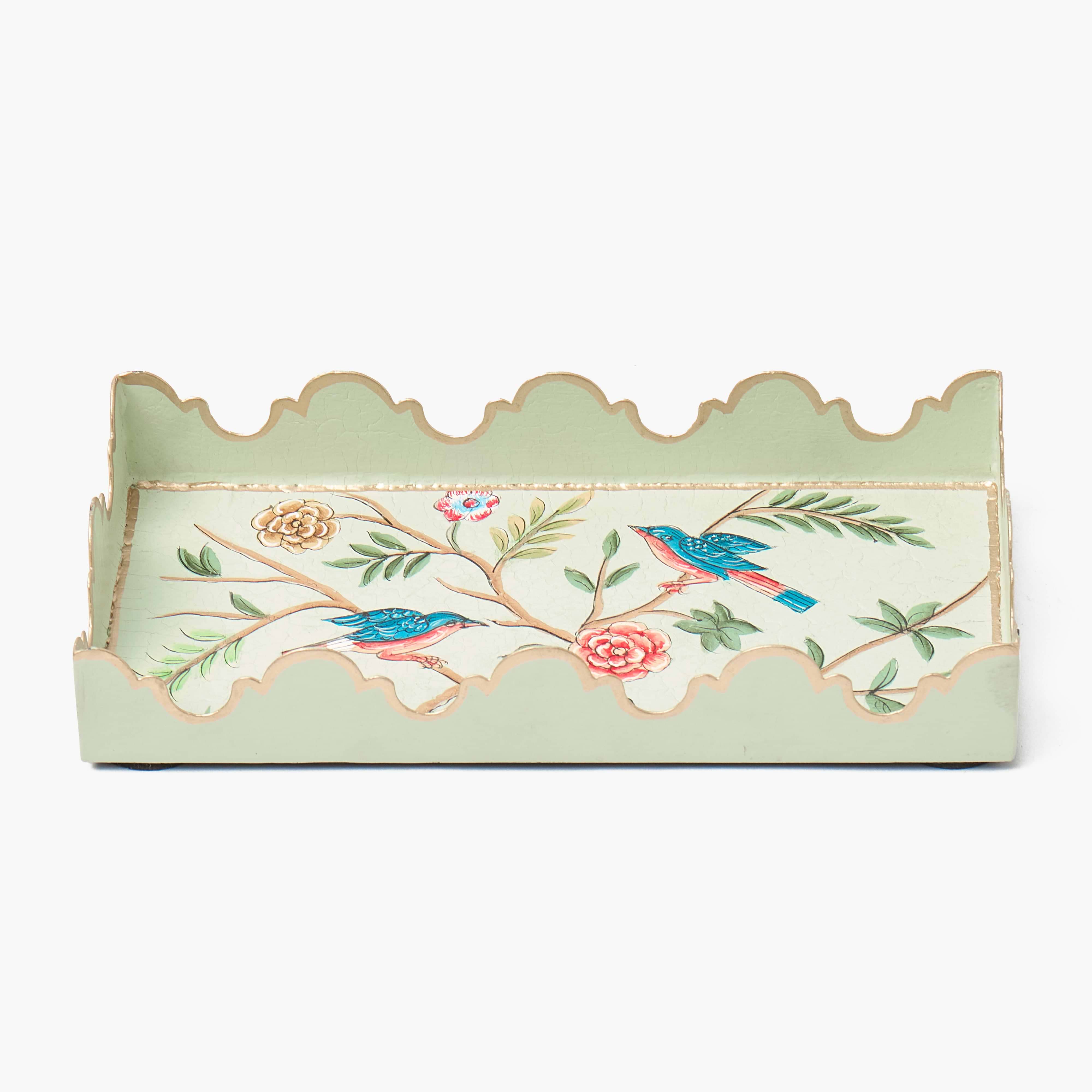 Chinoiserie Tole Trinket Tray